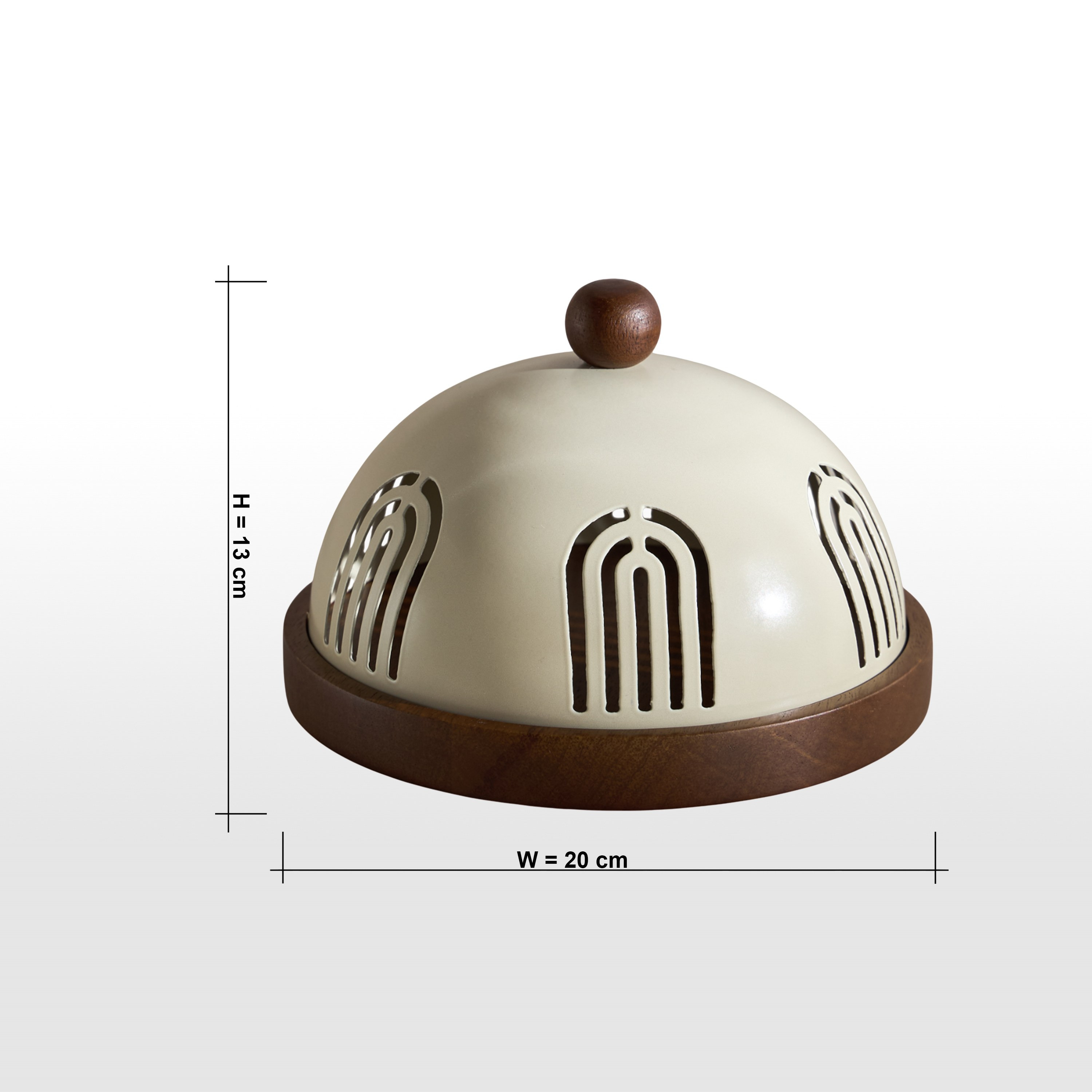 حامل كيك بقبة - فانوس - 20 سم-household-dining-serveware-cakestands-image-4