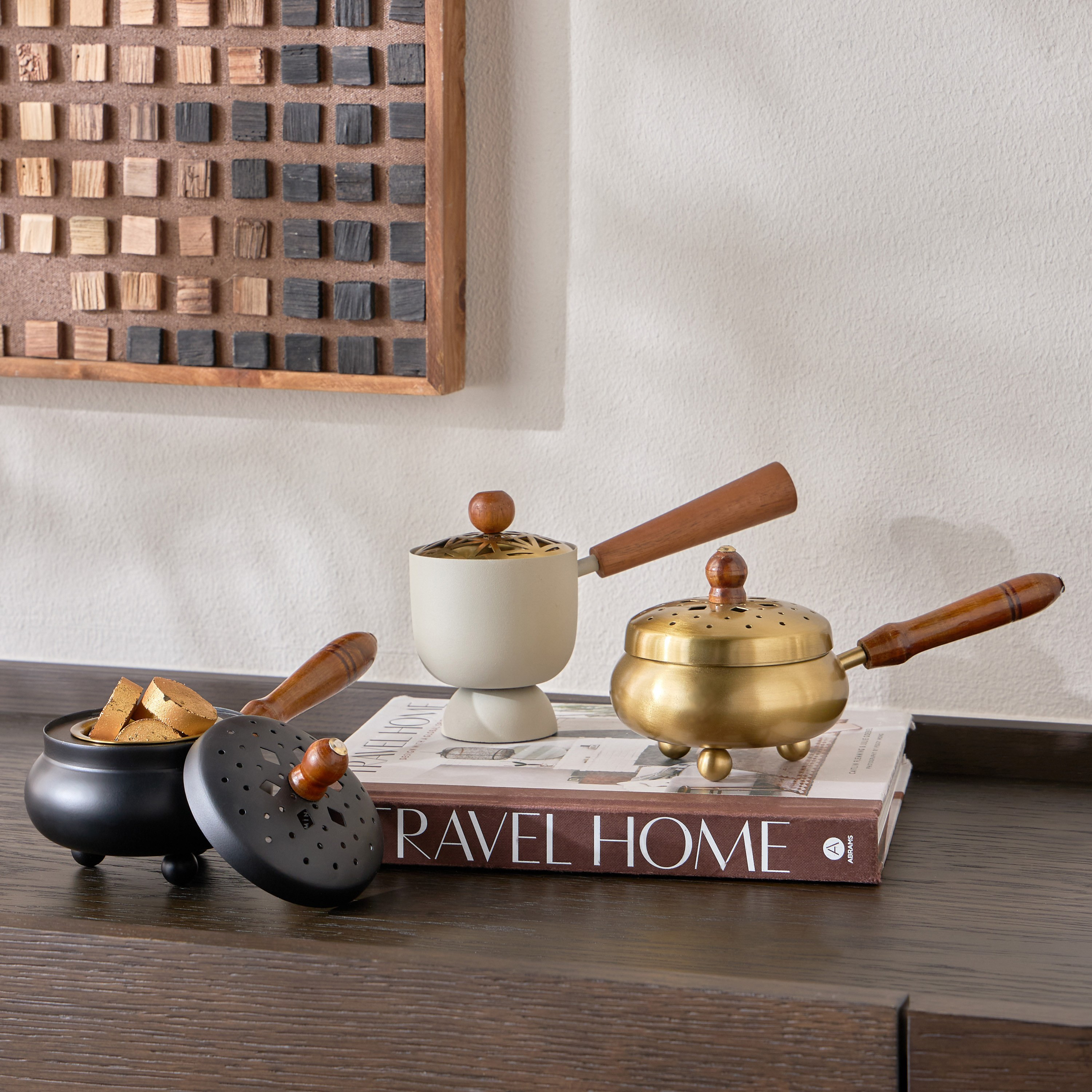 مبخرة - صفاء - 19x8x11 سم-household-homefragrance-burners-image-3