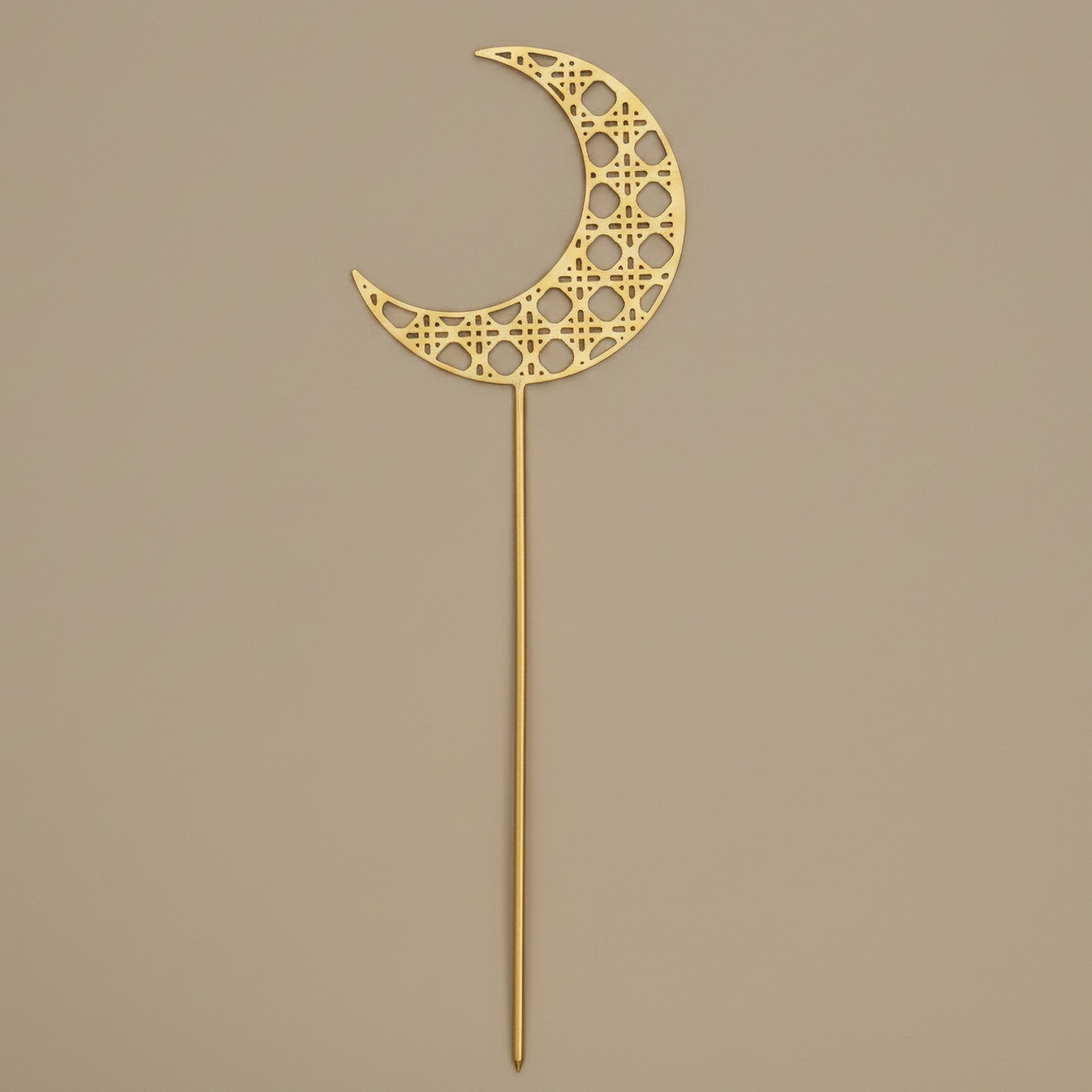 Crescent Outdoor Metal Garden Stake-household-gardenandoutdoor-trellisandstands-trellis-image-1
