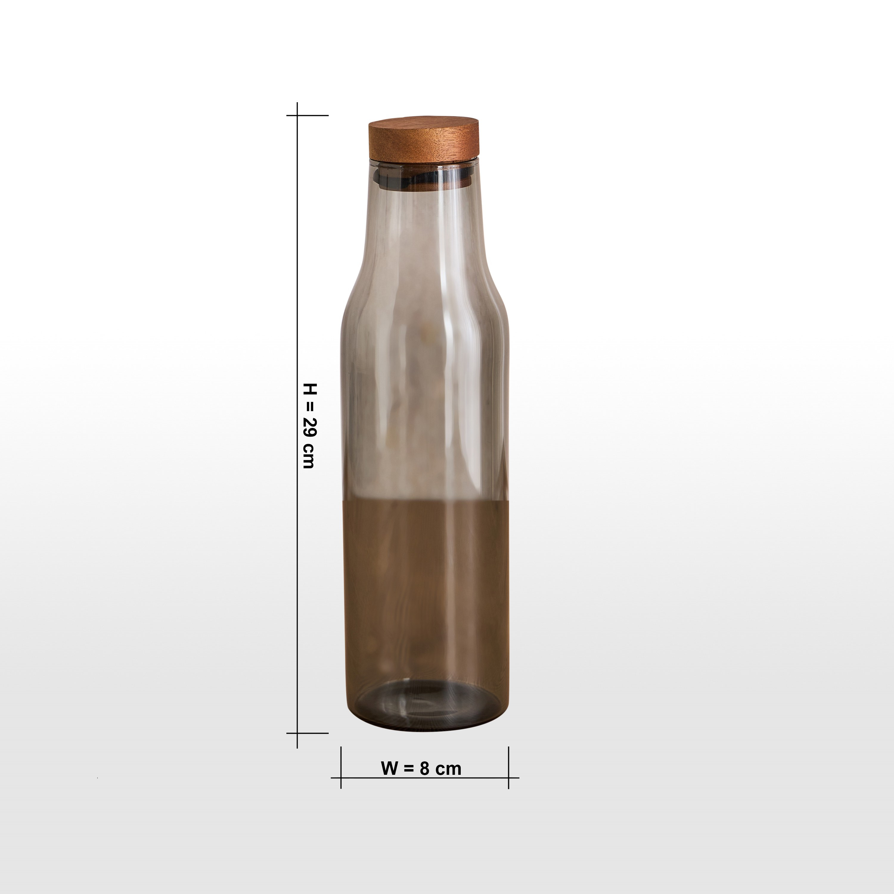Amairiya Borosilicate Glass Water Bottle - 900 ml-household-dining-drinkserveware-bottles-image-4