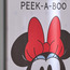 Minnie Peek a Boo Framed Canvas Wall Art - 40x40 cm-kids-decorandlighting-decor-wallart-image-2