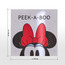 Minnie Peek a Boo Framed Canvas Wall Art - 40x40 cm-kids-decorandlighting-decor-wallart-image-4
