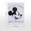 Mickey Happy Place Framed Canvas Wall Art - 30x40 cm-kids-decorandlighting-decor-wallart-image-4