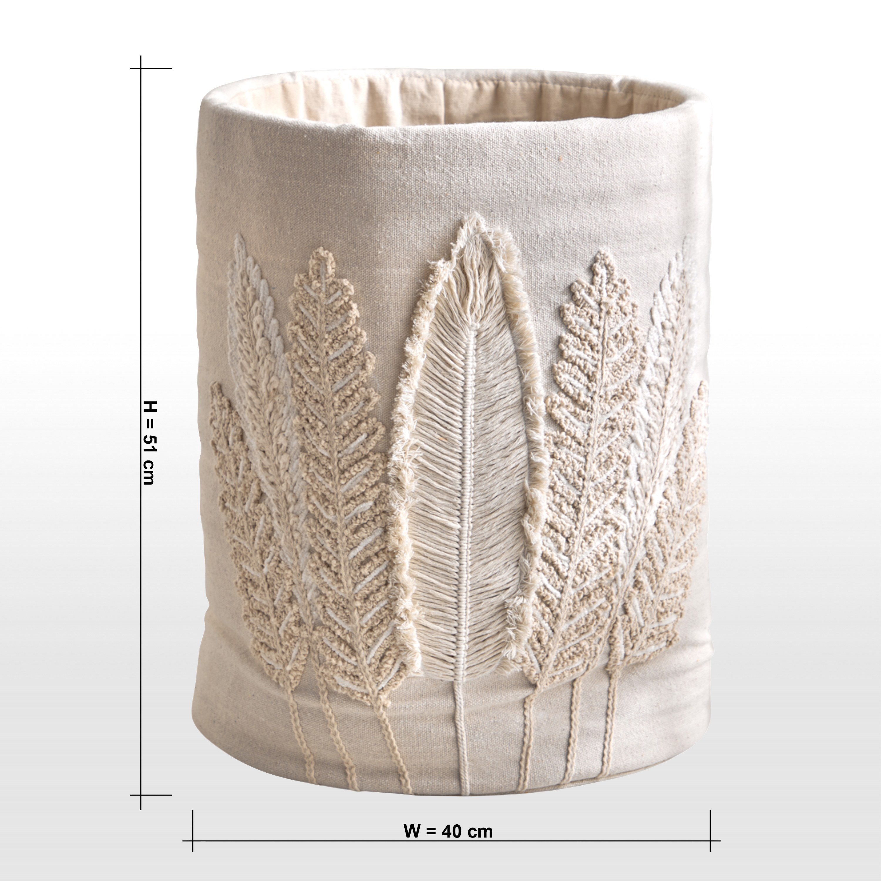 Rue Storage Basket - 40x40x49 cm-household-storage-storagesolutions-storageboxesandbaskets-image-4