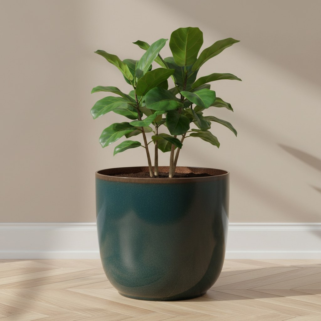 Glint Glaze Planter - 25 cm-household-gardenandoutdoor-potsandplanters-planters-image-1