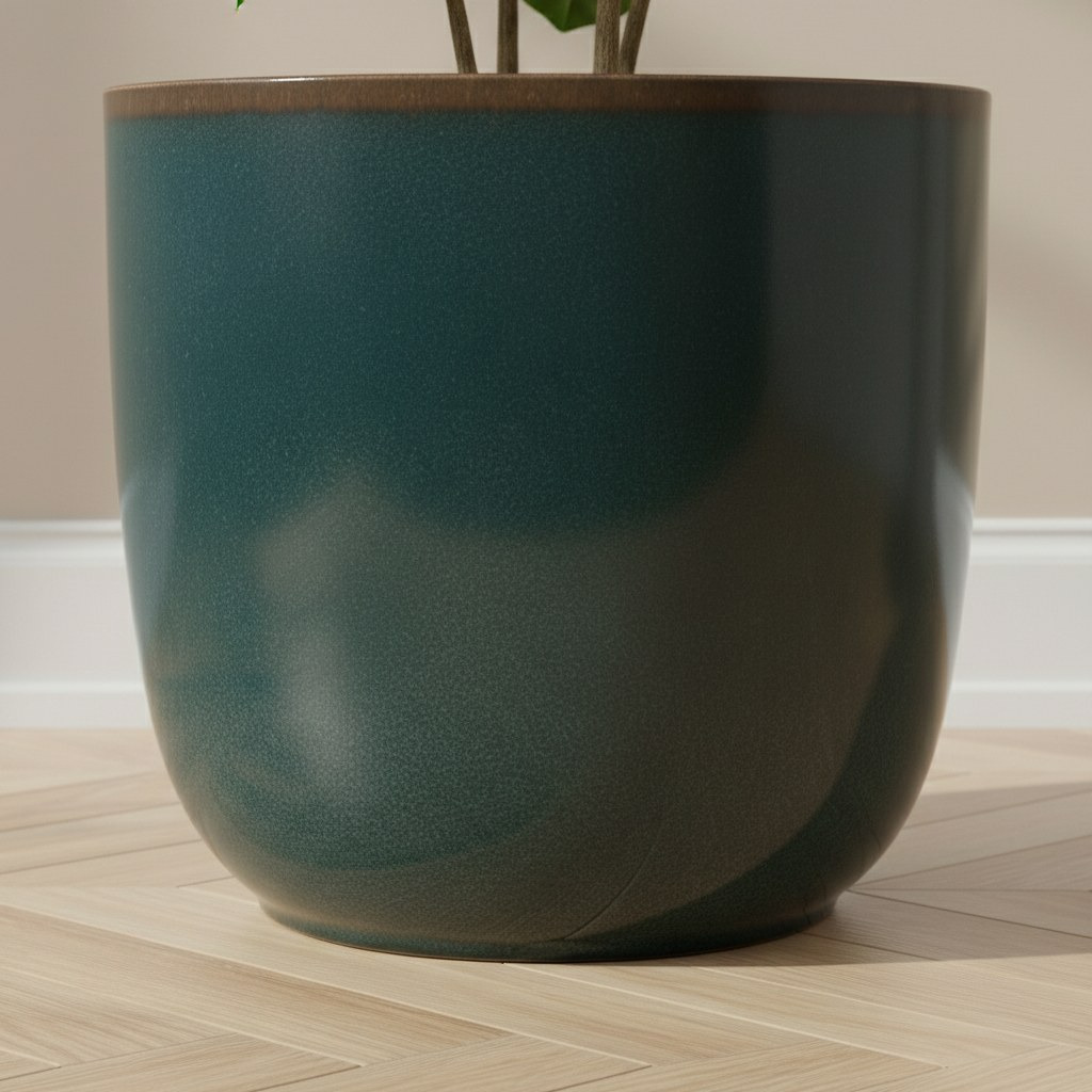 Glint Glaze Planter - 25 cm-household-gardenandoutdoor-potsandplanters-planters-image-3