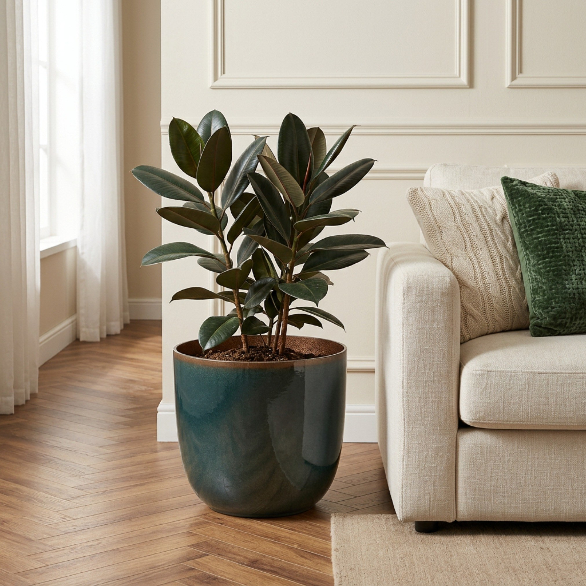 Glint Glaze Planter - 25 cm-household-gardenandoutdoor-potsandplanters-planters-image-4