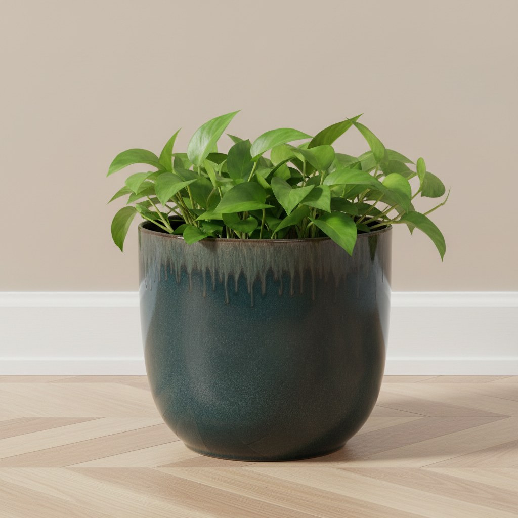 Glint Glaze Planter - 16 cm-household-gardenandoutdoor-potsandplanters-planters-image-1