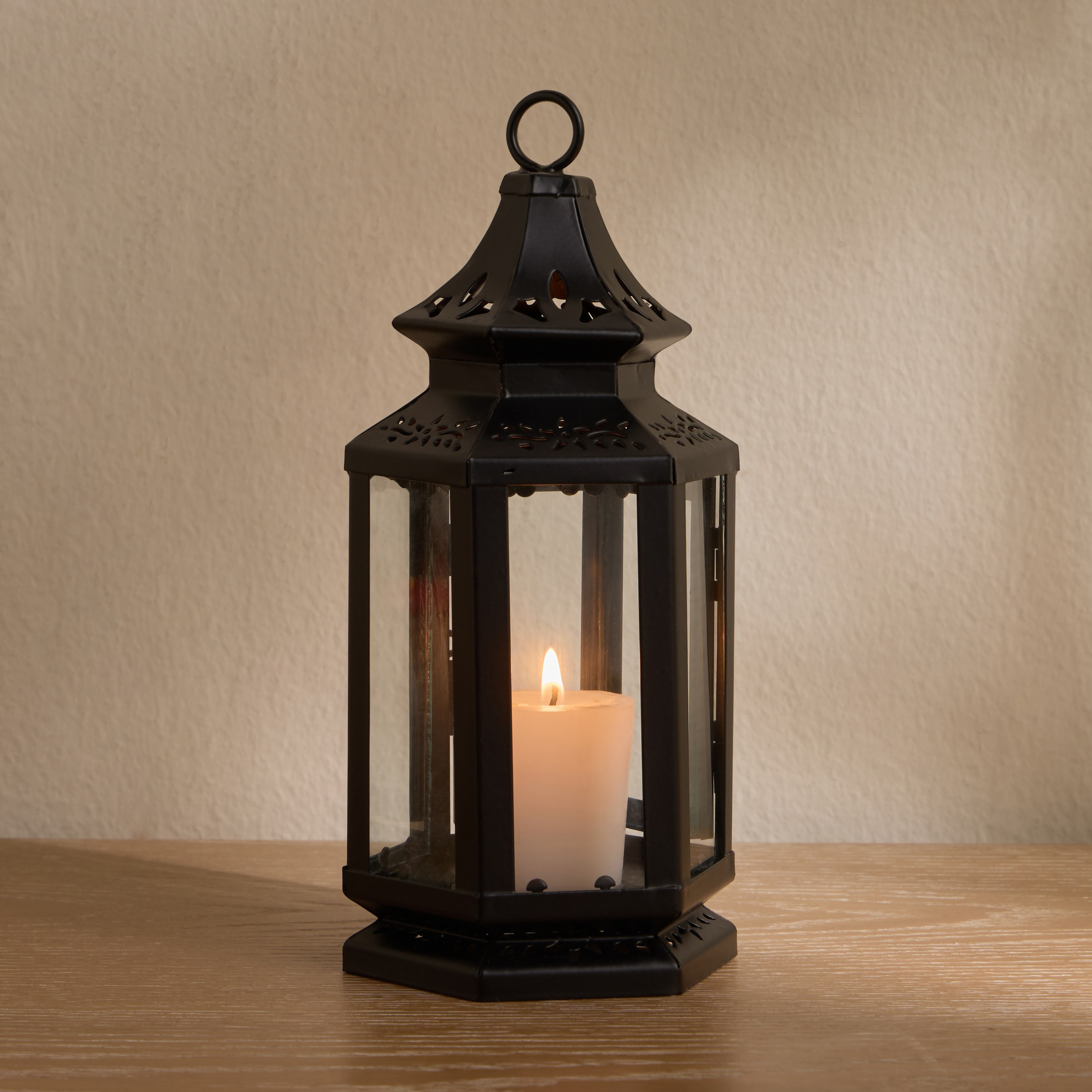 Blazent Stainless Steel Lantern - 20 cm-household-decor-candleholdersandlanterns-image-2