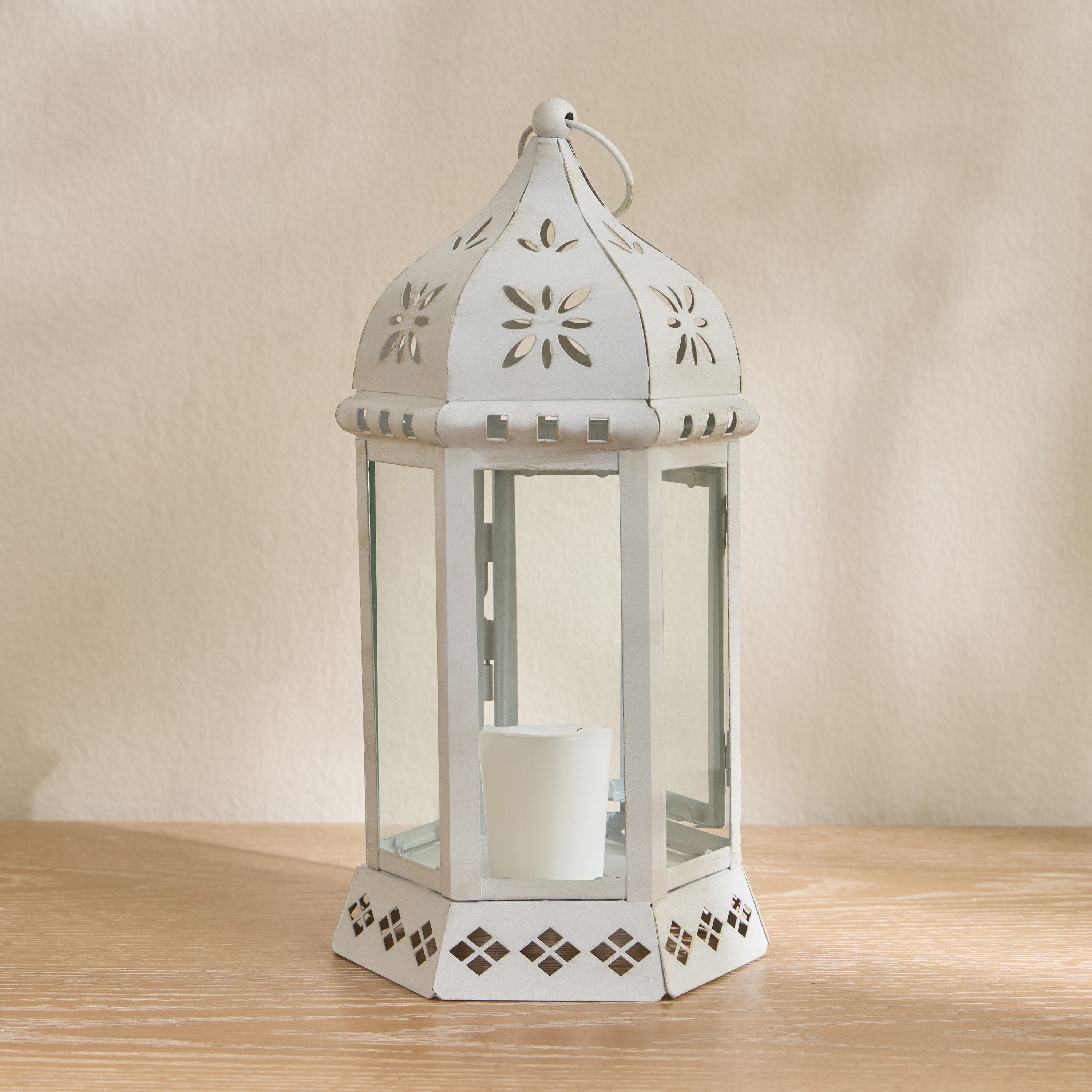 فانوس ستانلس ستيل - بلازنت- 27 سم-household-decor-candleholdersandlanterns-image-1