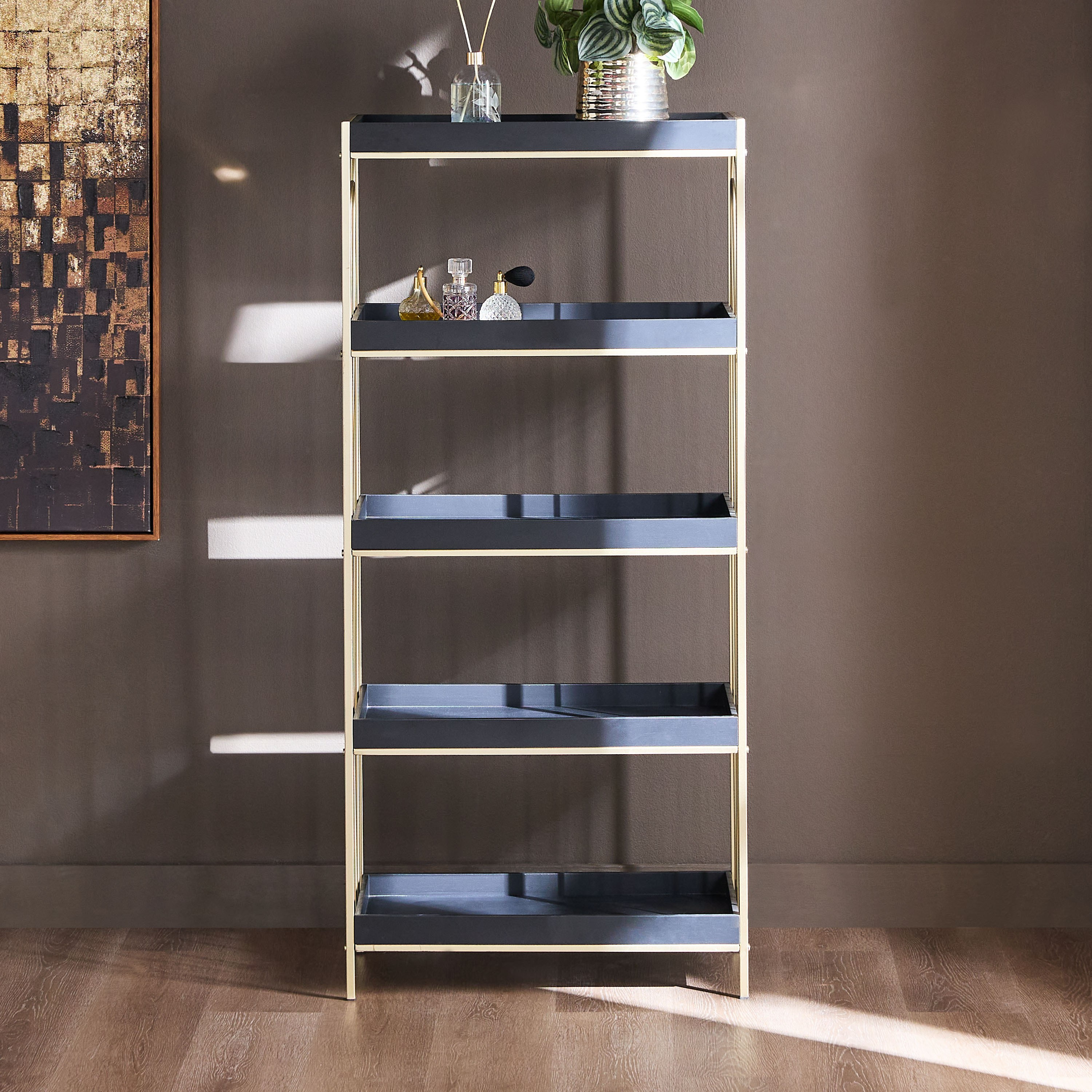 Maude 5-Tier Storage Rack - 34x63 cm-household-storage-storagesolutions-storageracks-image-2