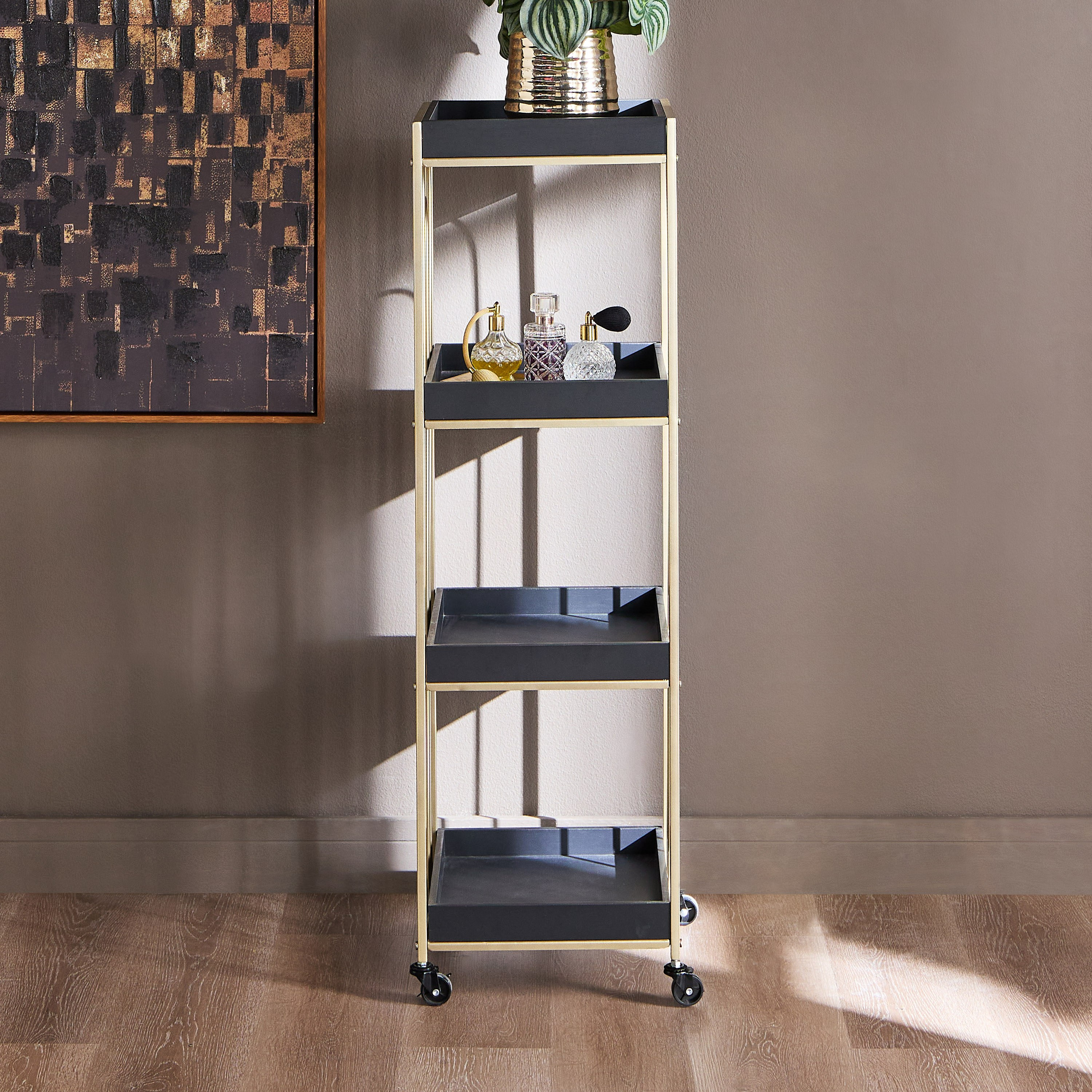 Maude 4-Tier Storage Trolley-household-storage-storagesolutions-storageracks-image-2