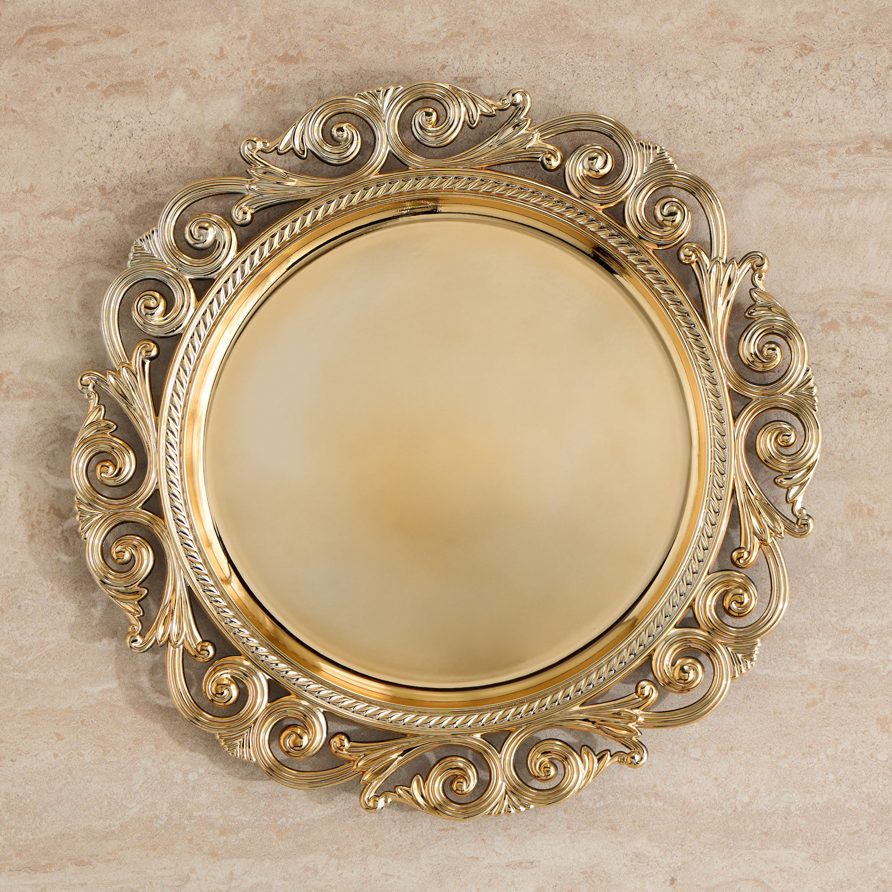 Aisha Charger Plate - 33 cm-household-dining-dinnerware-plates-image-1