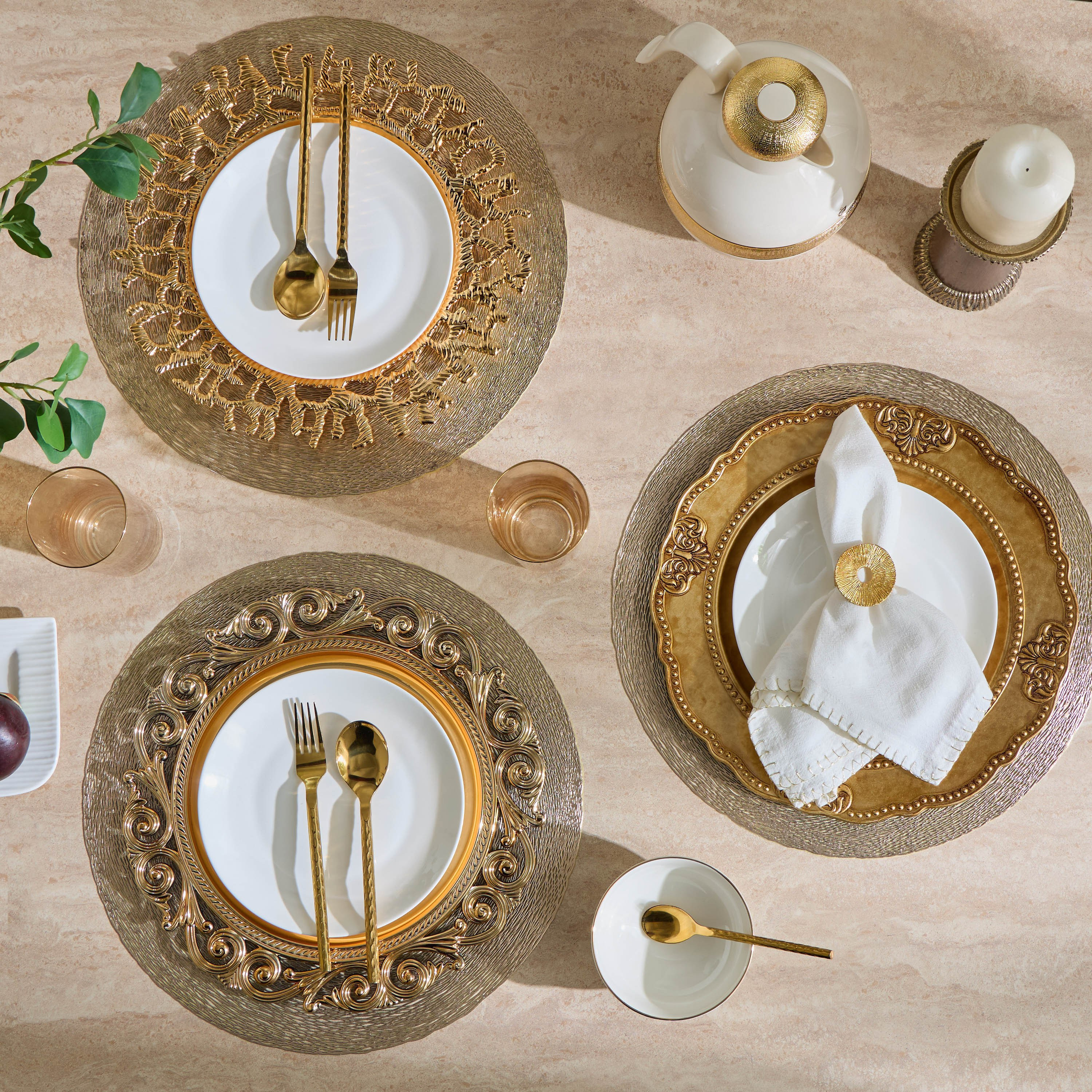 Mystic Charger Plate - 33 cm-household-dining-dinnerware-plates-image-3