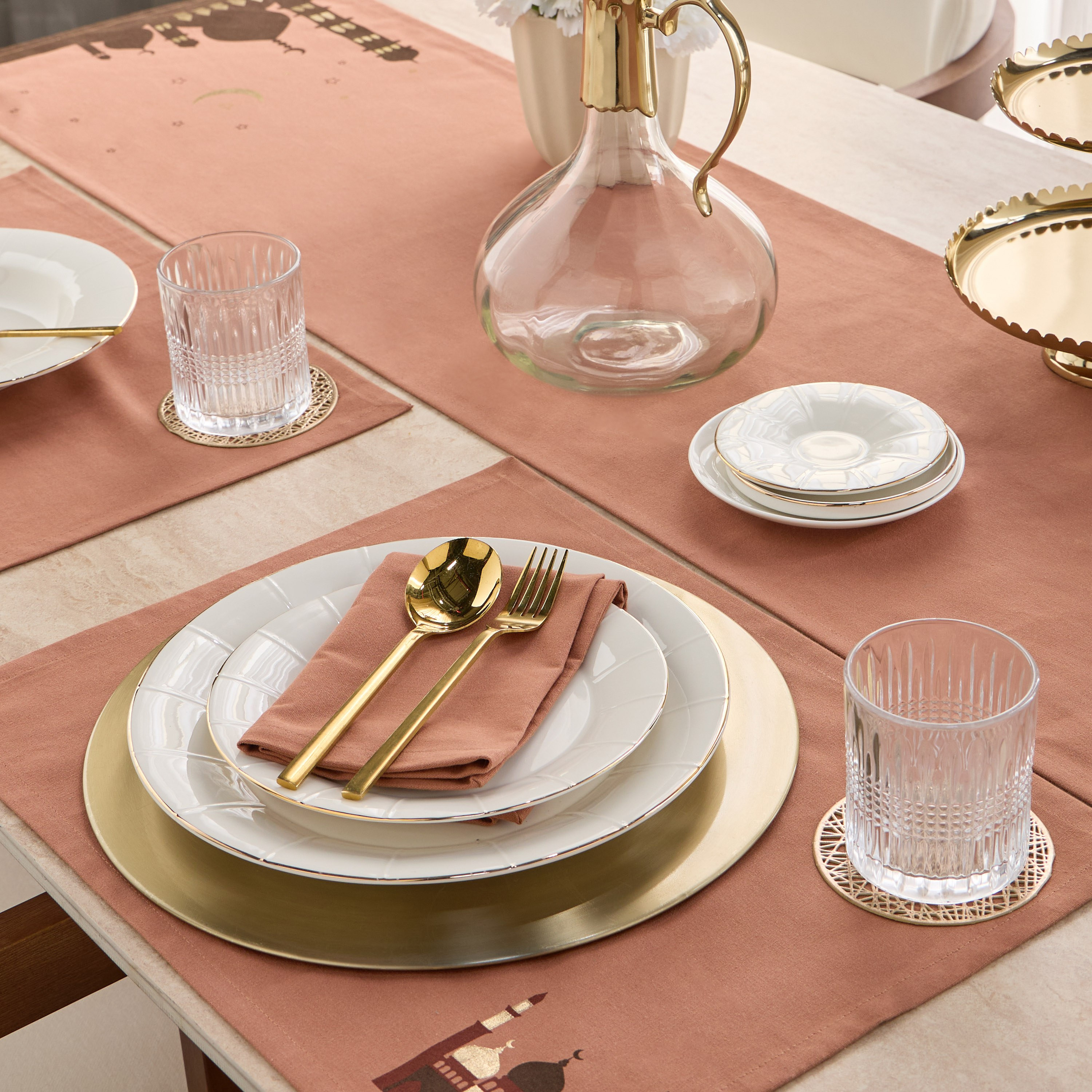 Nadiya 4-Piece Placemat Set - 33x45 cm-household-dining-tablelinen-placemats-image-3