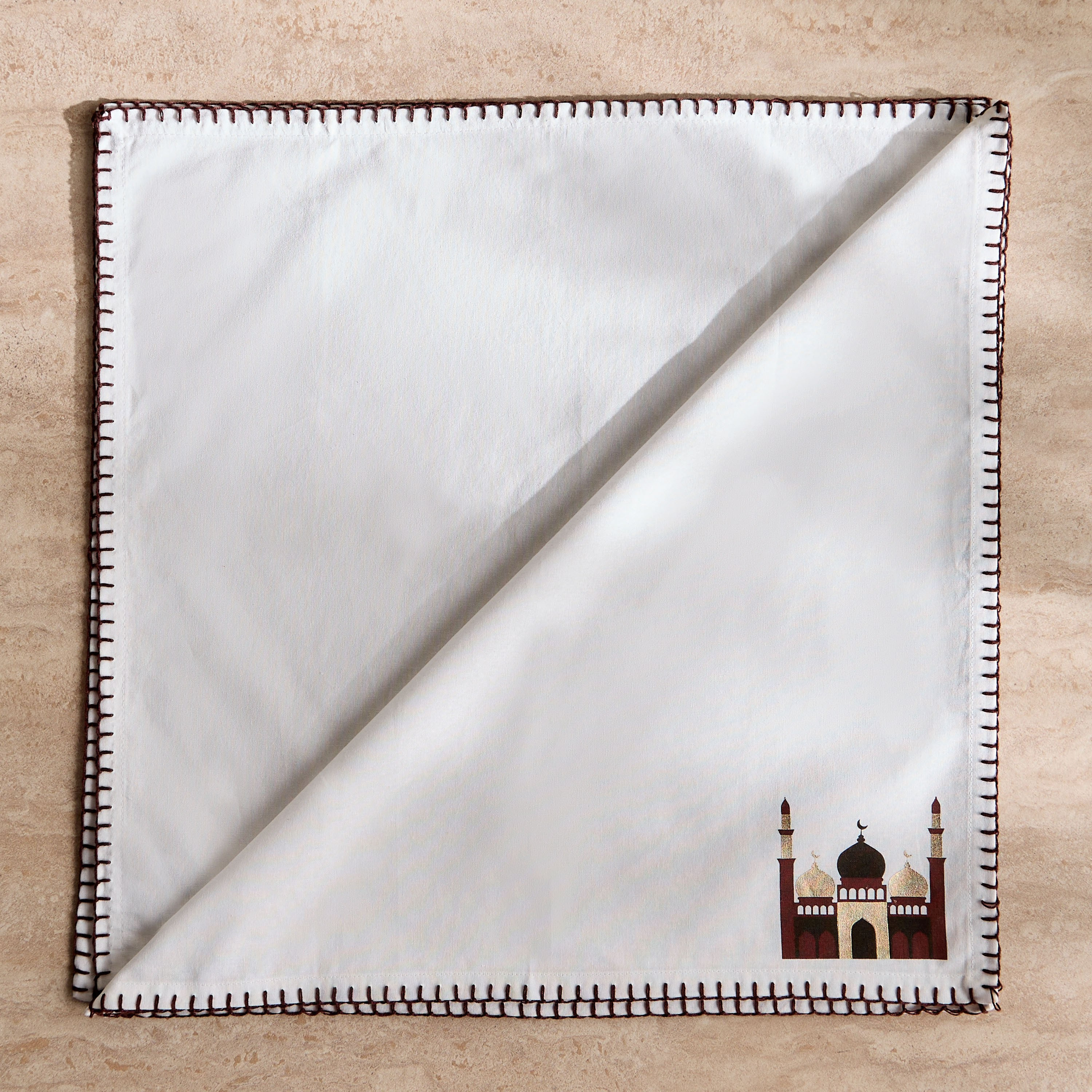 Nadiya 4-Piece Napkin Set - 45x45 cm-household-dining-tablelinen-napkinsandaccessories-image-1