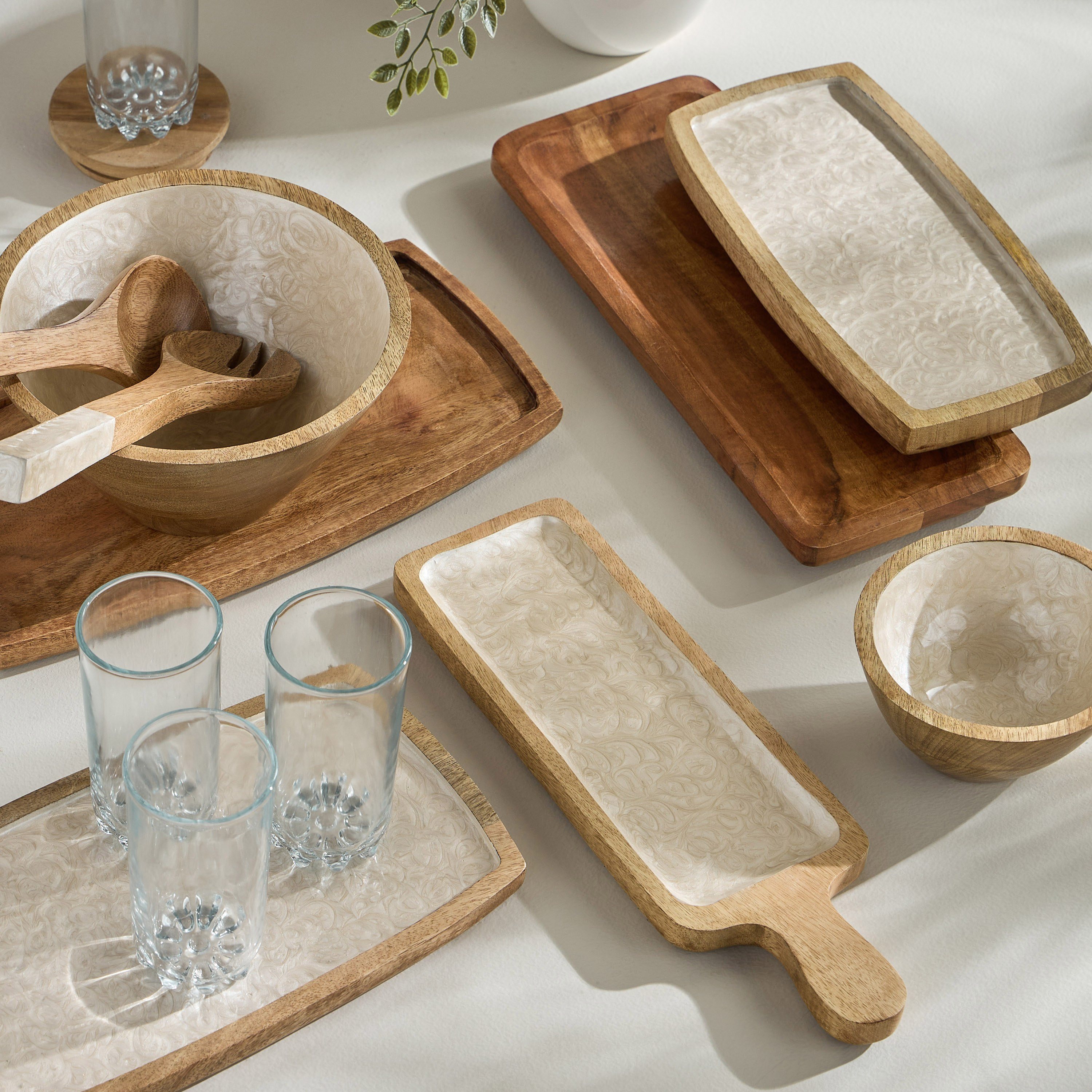 Sadaf Salad Server - Set of 2-household-kitchen-kitchentoolsandutensils-foodservingtools-image-3