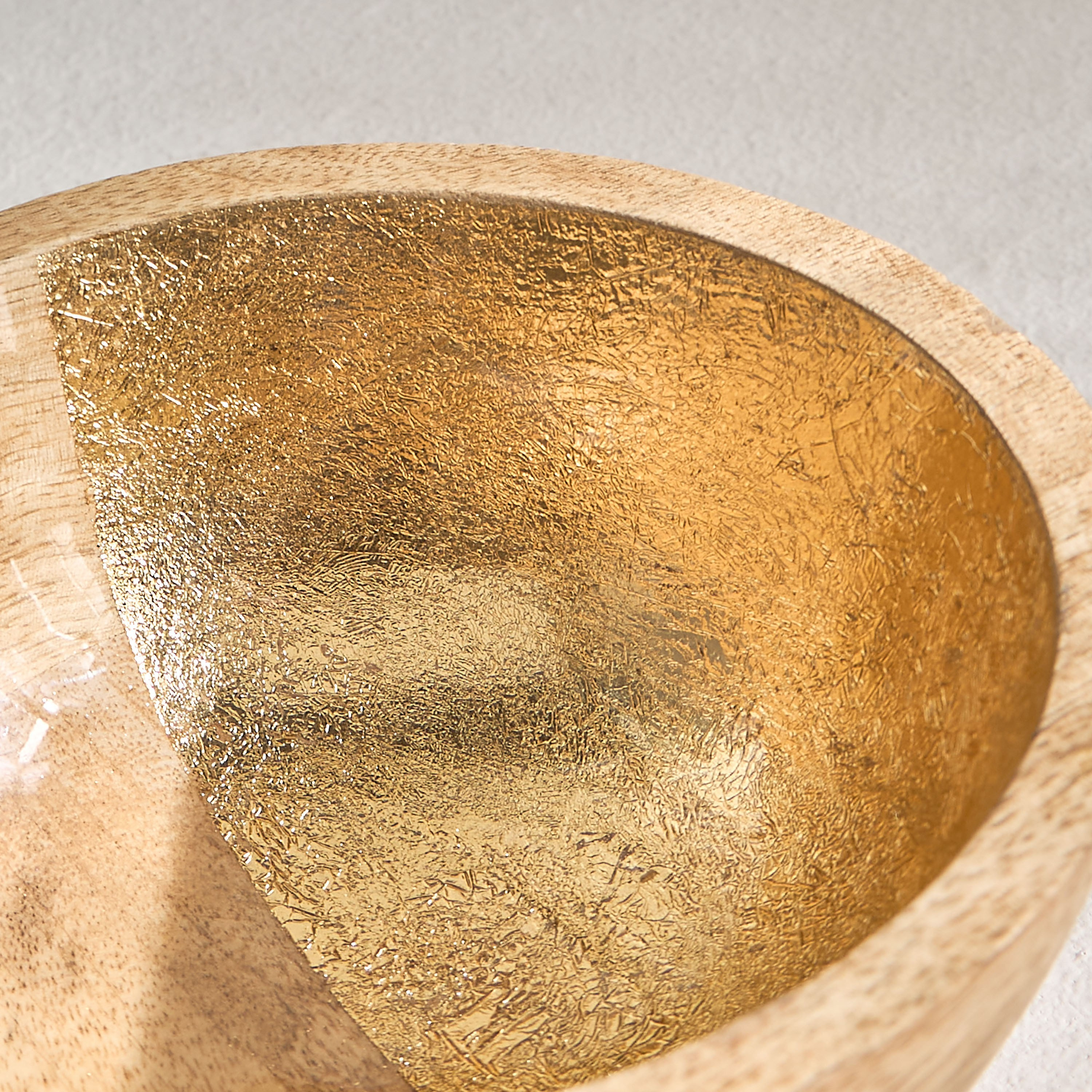 Dahab Mango Wood Serving Bowl - 15 cm-household-dining-dinnerware-bowls-image-2
