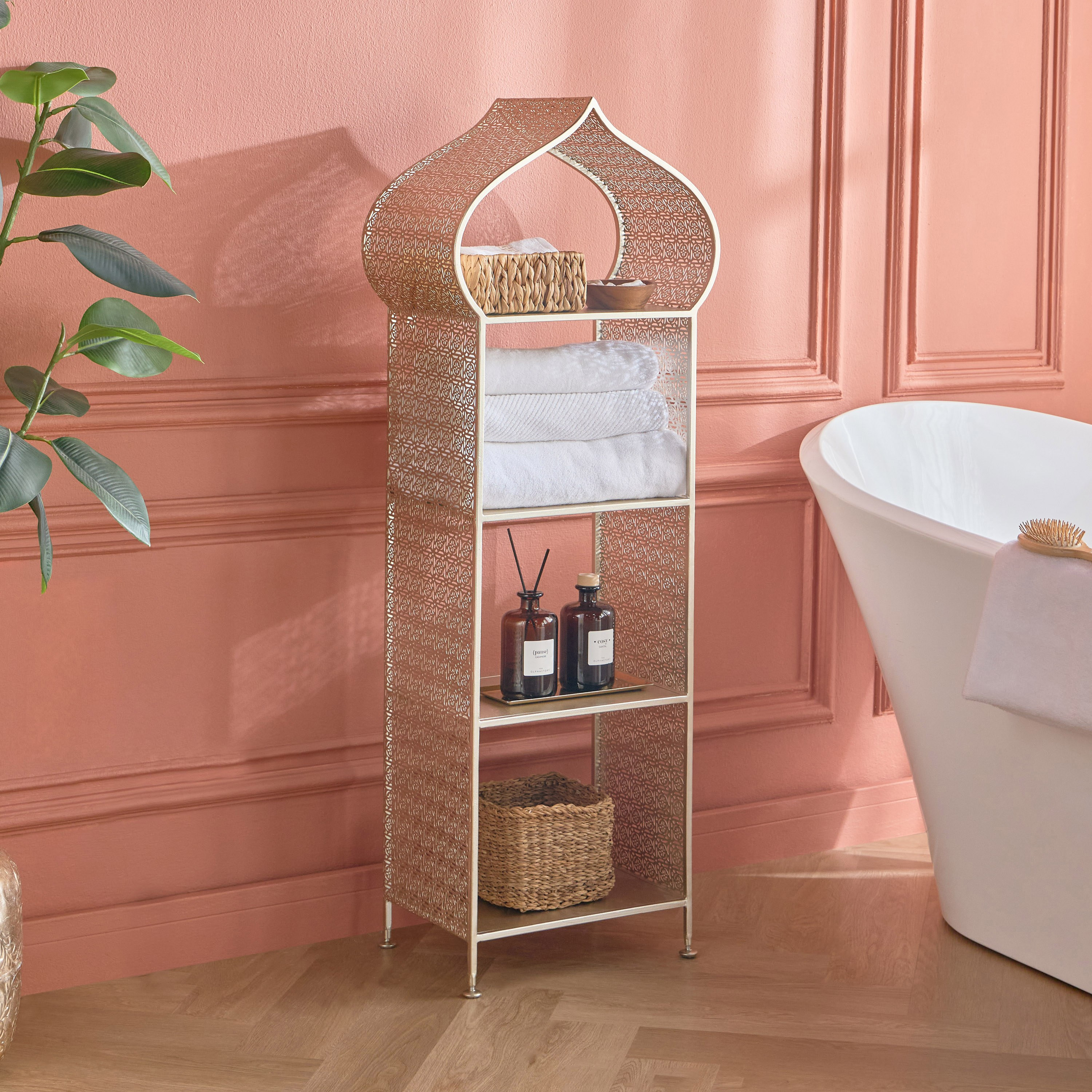 Talitha 4-Tier Storage Rack - 27x46 cm-household-storage-storagesolutions-storageracks-image-1