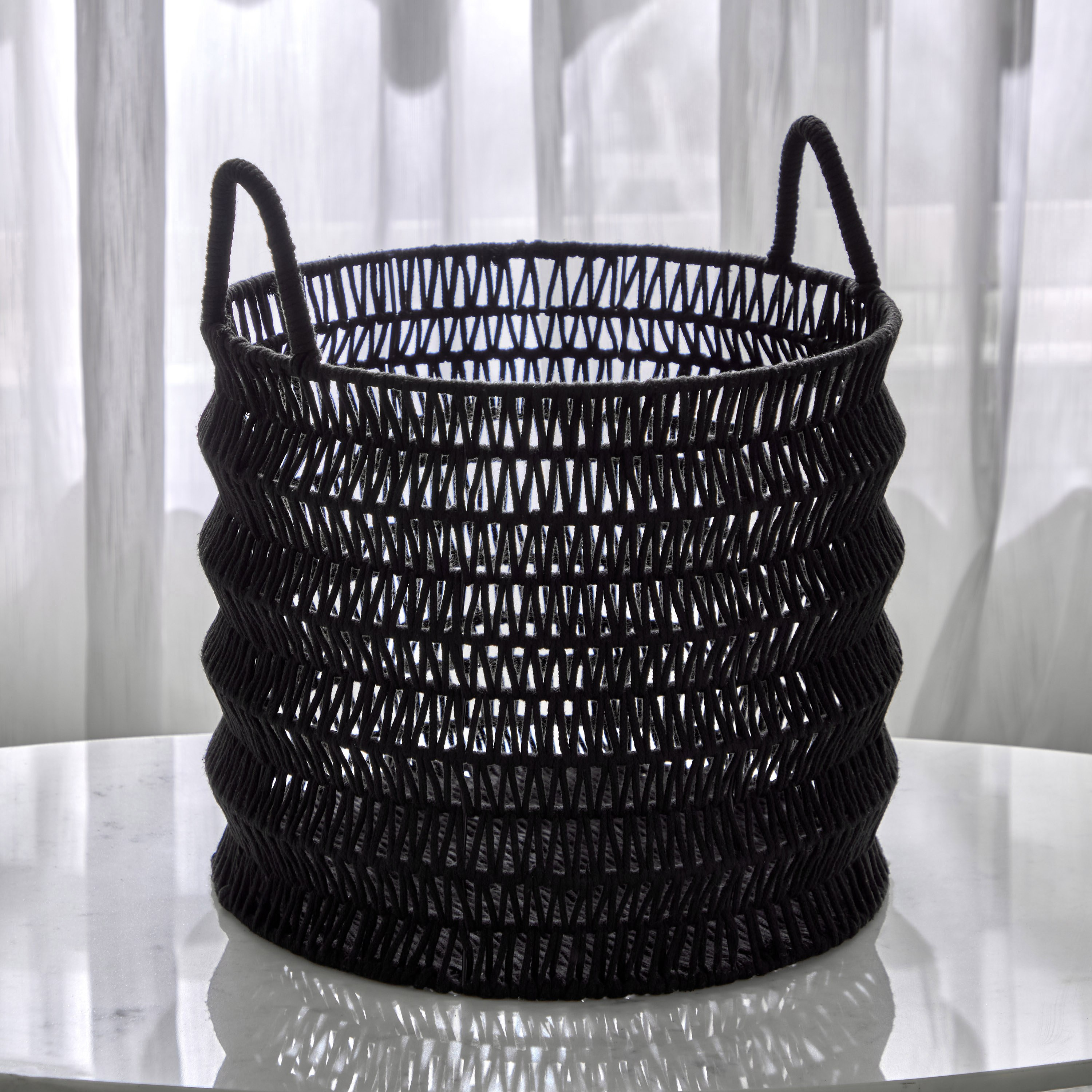 سلة تخزين - أوديت - 40x40x35 سم-household-storage-storagesolutions-storageboxesandbaskets-image-1