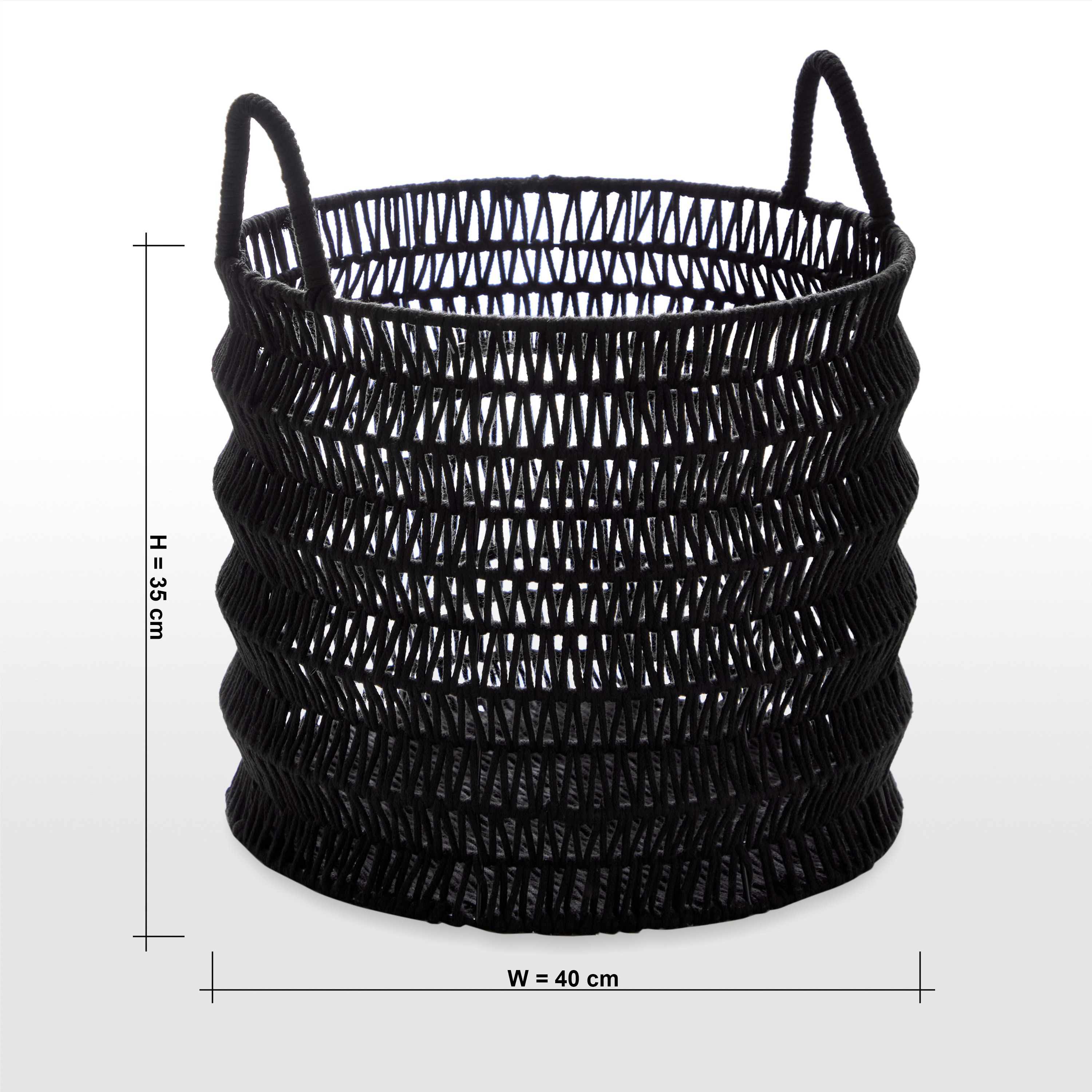 سلة تخزين - أوديت - 40x40x35 سم-household-storage-storagesolutions-storageboxesandbaskets-image-4