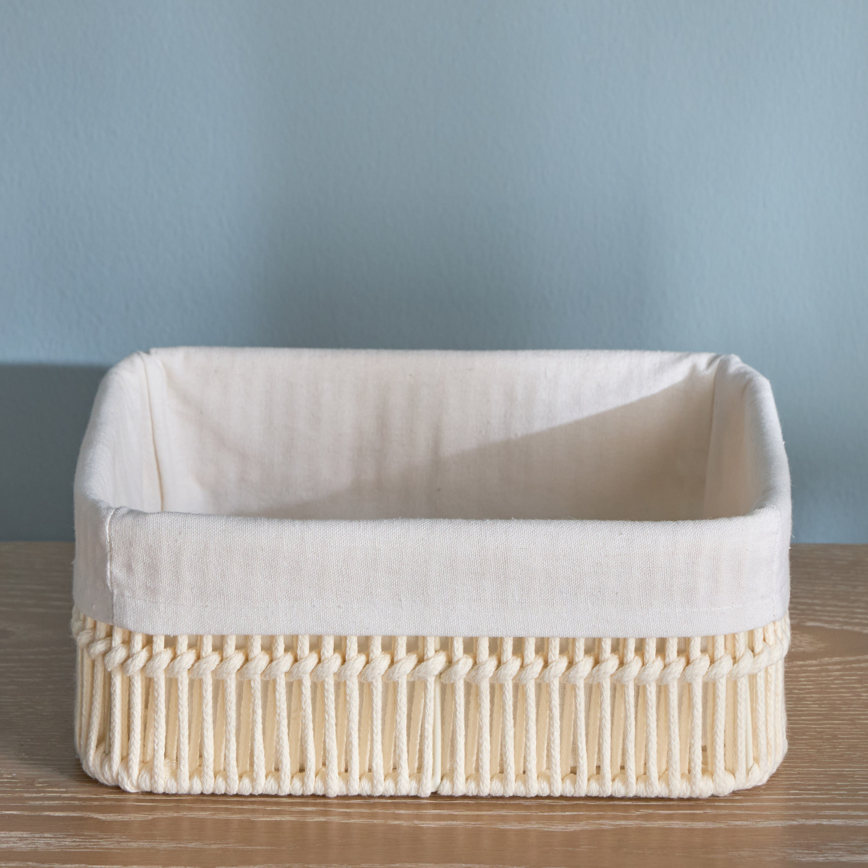 Melody Storage Basket - 28x20x10 cm-household-storage-storagesolutions-storageboxesandbaskets-image-1