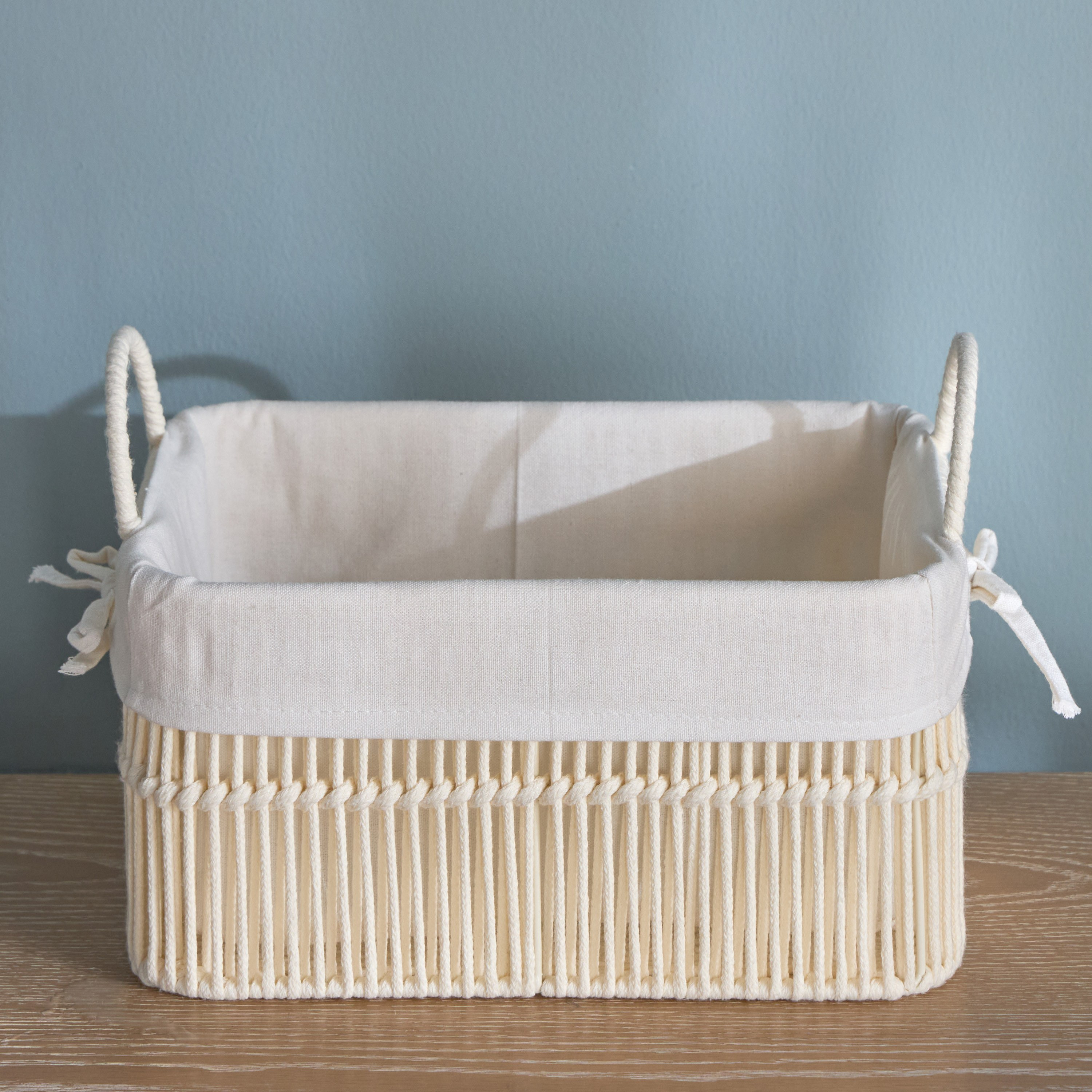 Melody Storage Basket - 32x22x16 cm-household-storage-storagesolutions-storageboxesandbaskets-image-1