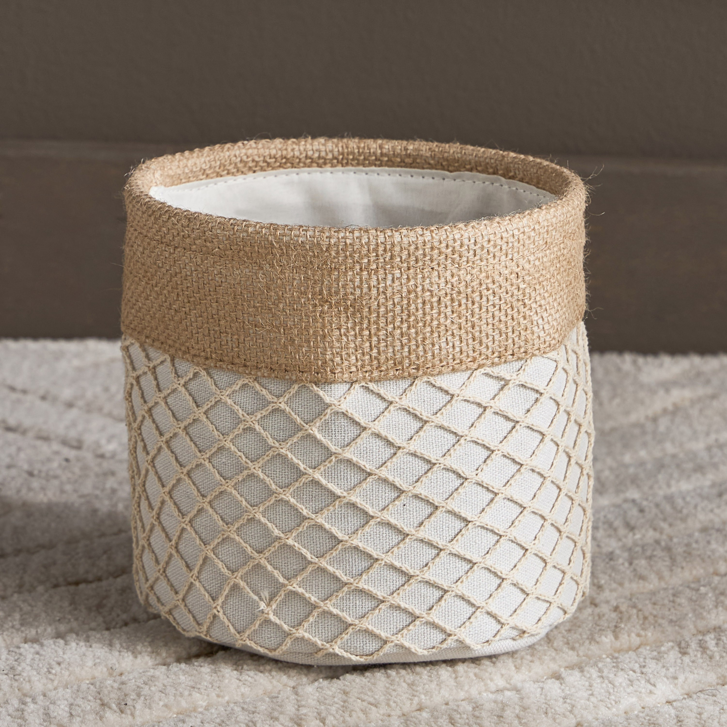 Pixie Storage Basket - 15x15x14 cm-household-storage-storagesolutions-storageboxesandbaskets-image-1