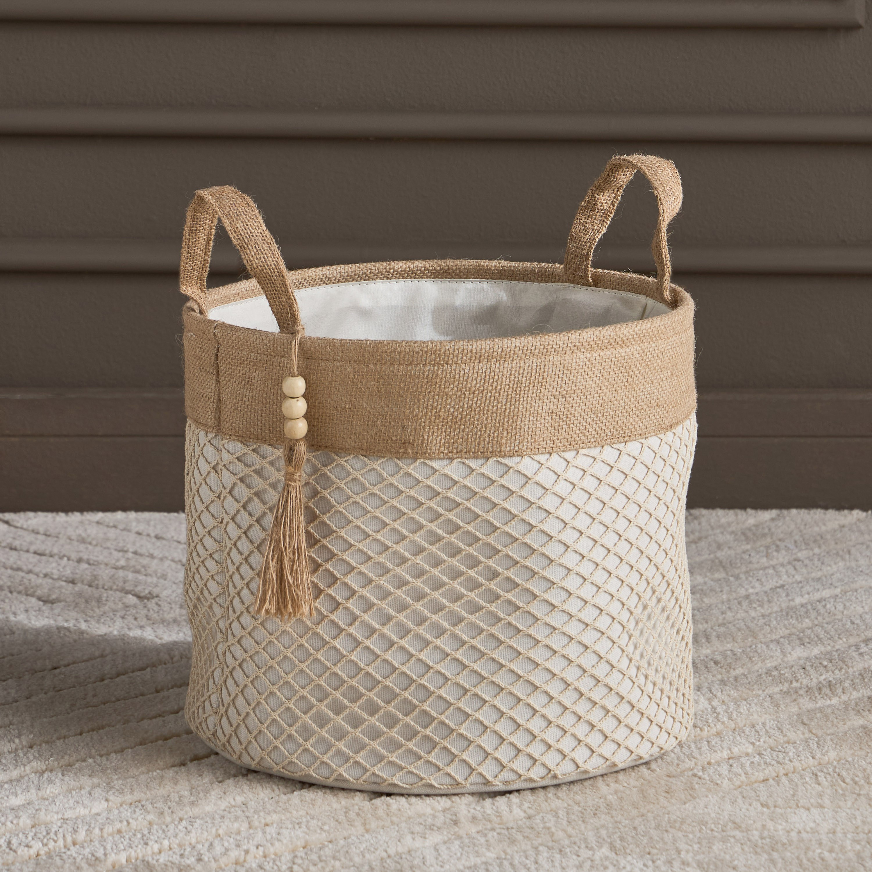 Pixie Storage Basket - 30x30x26 cm-household-storage-storagesolutions-storageboxesandbaskets-image-1