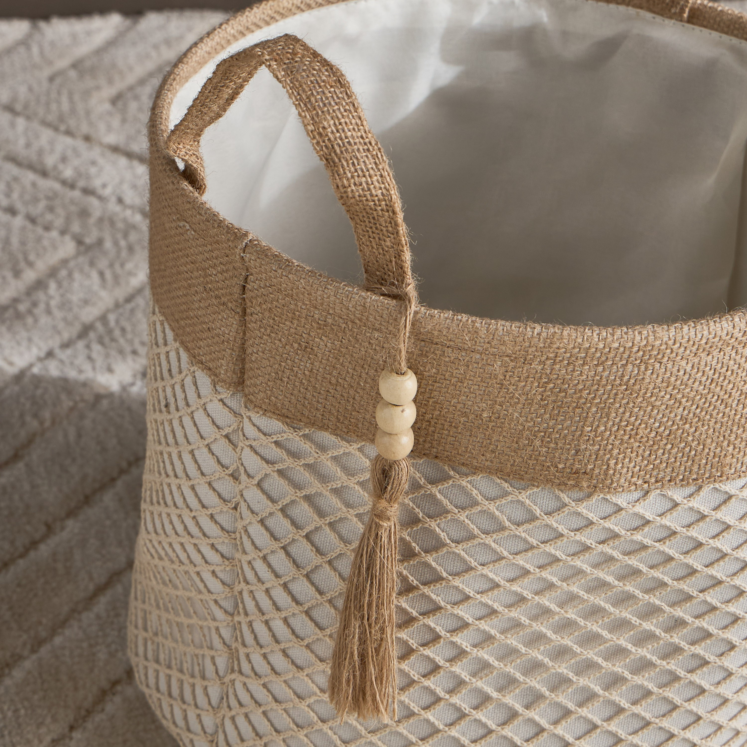 Pixie Storage Basket - 30x30x26 cm-household-storage-storagesolutions-storageboxesandbaskets-image-2