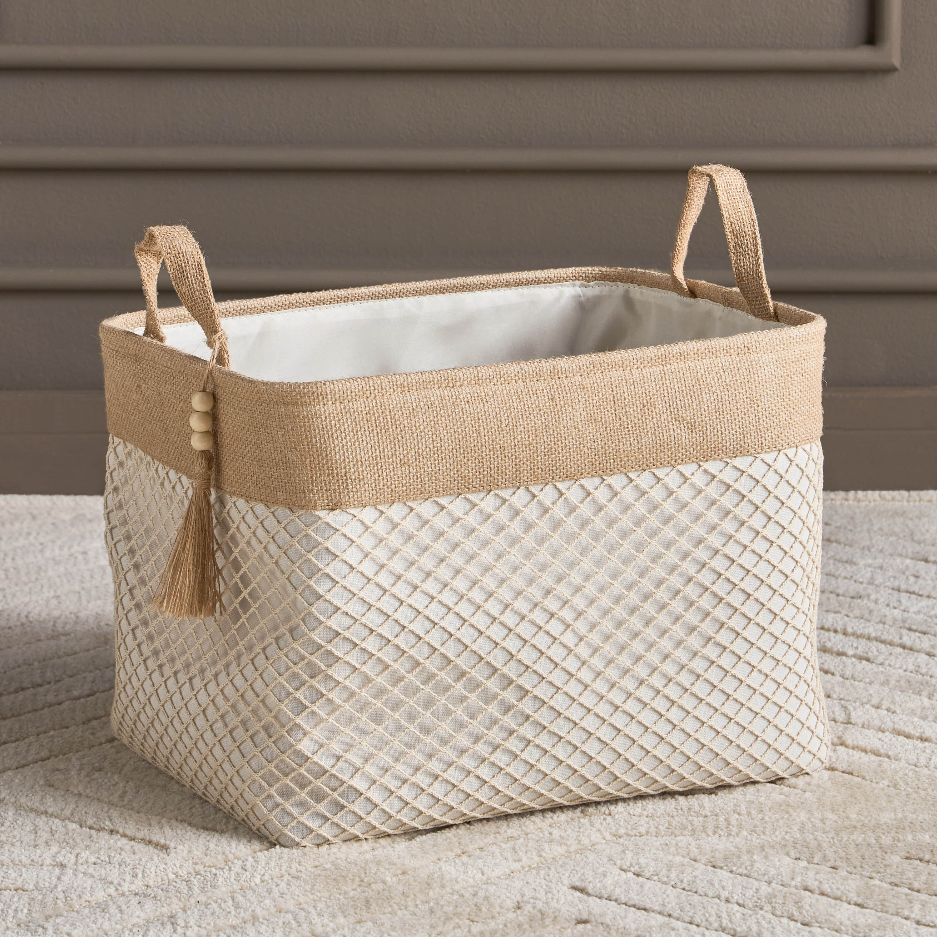 Pixie Storage Basket - 40x30x30 cm-household-storage-storagesolutions-storageboxesandbaskets-image-1