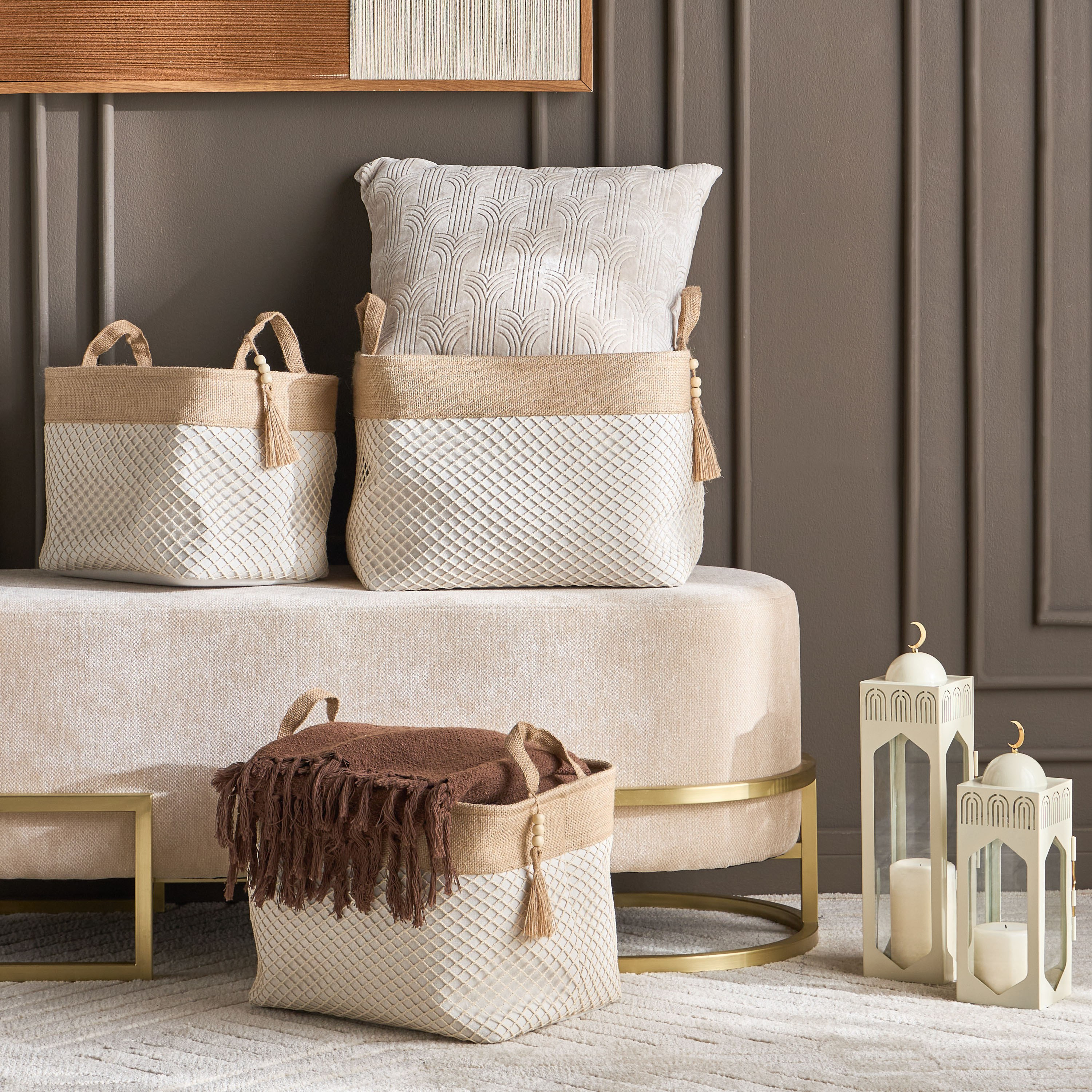 Pixie Storage Basket - 40x30x30 cm-household-storage-storagesolutions-storageboxesandbaskets-image-3