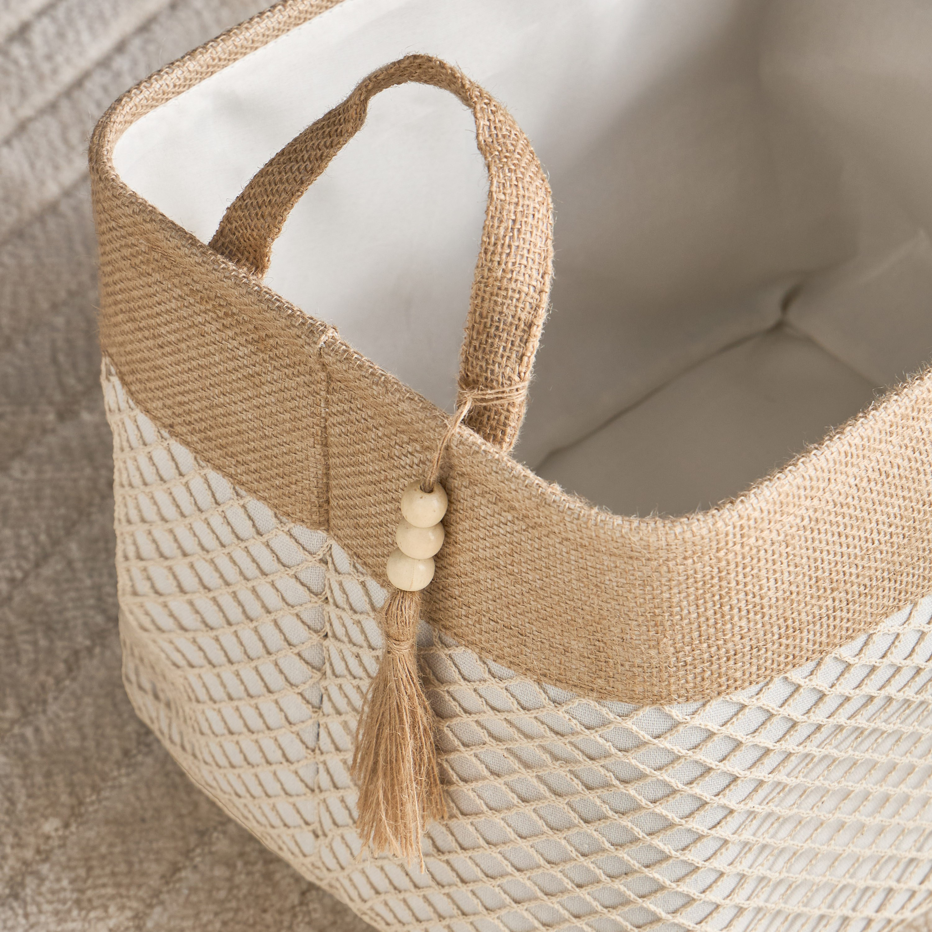 Pixie Storage Basket - 37x27x28 cm-household-storage-storagesolutions-storageboxesandbaskets-image-2