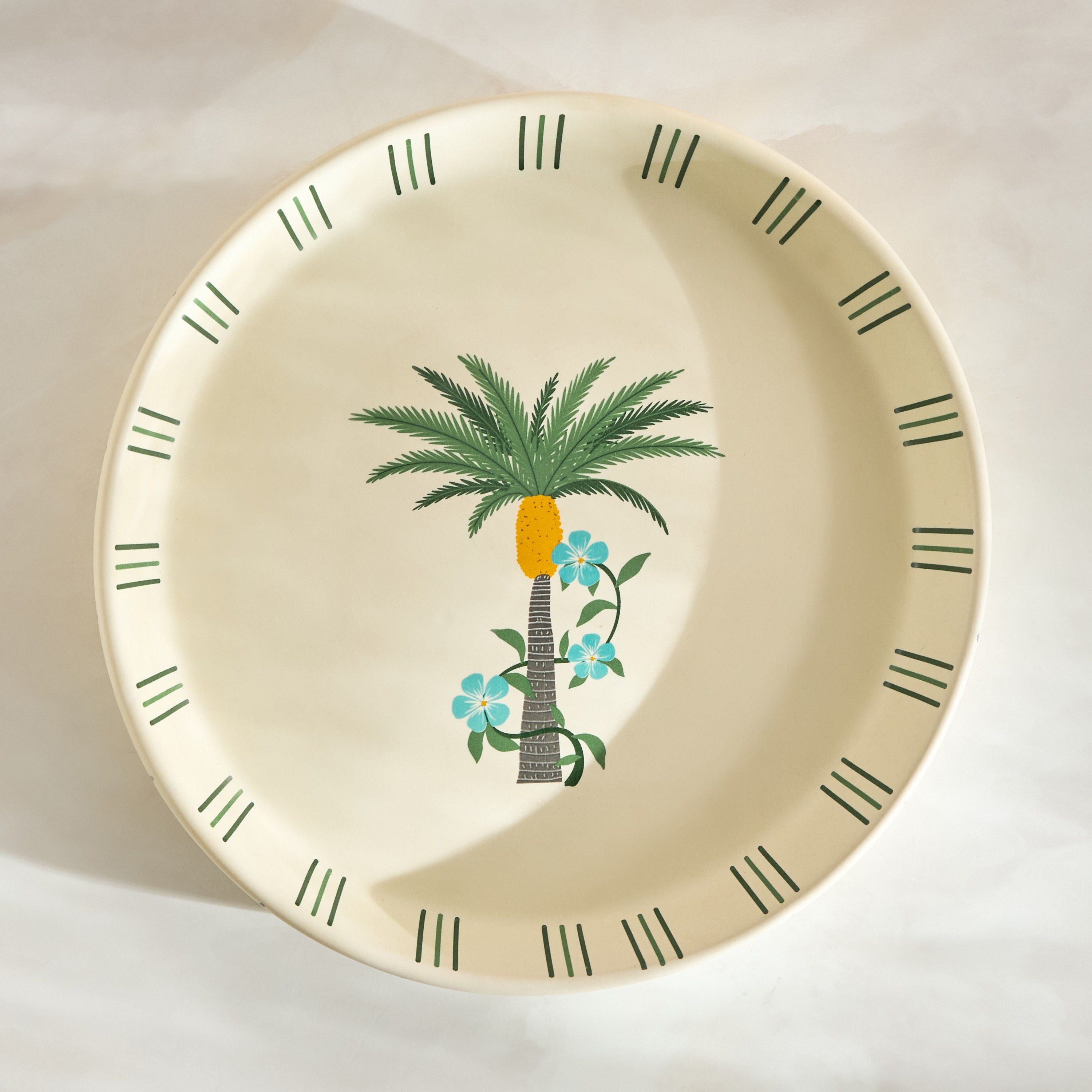 Bedouin Stoneware Serving Plate - 20 cm-household-dining-dinnerware-plates-image-1