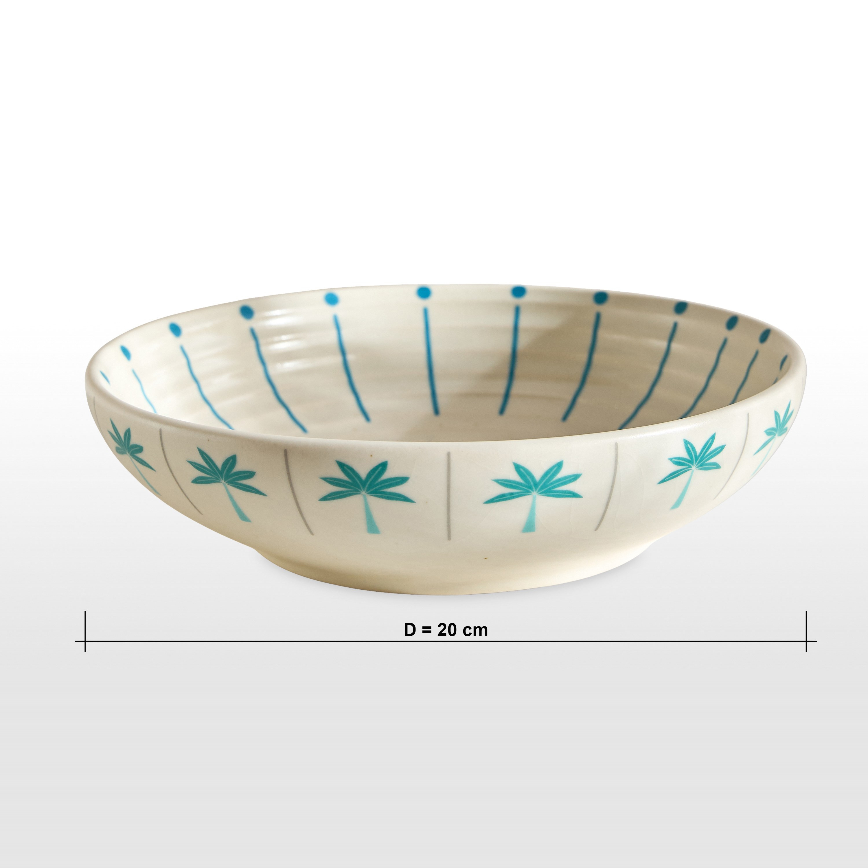 Bedouin Stoneware Pasta Bowl - 20 cm-household-dining-dinnerware-bowls-image-4