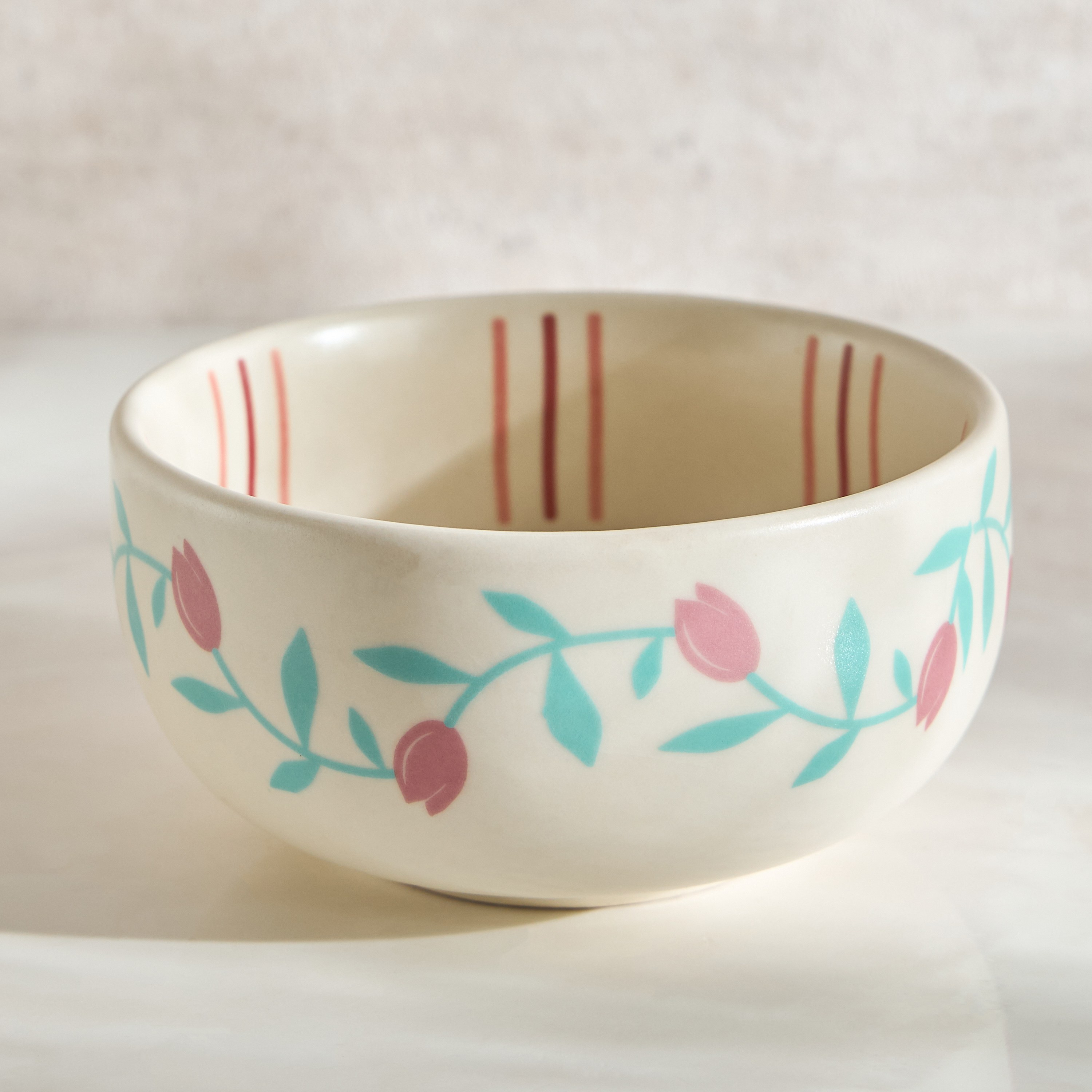 Bedouin Stoneware Serving Bowl - 13 cm-household-dining-dinnerware-bowls-image-1