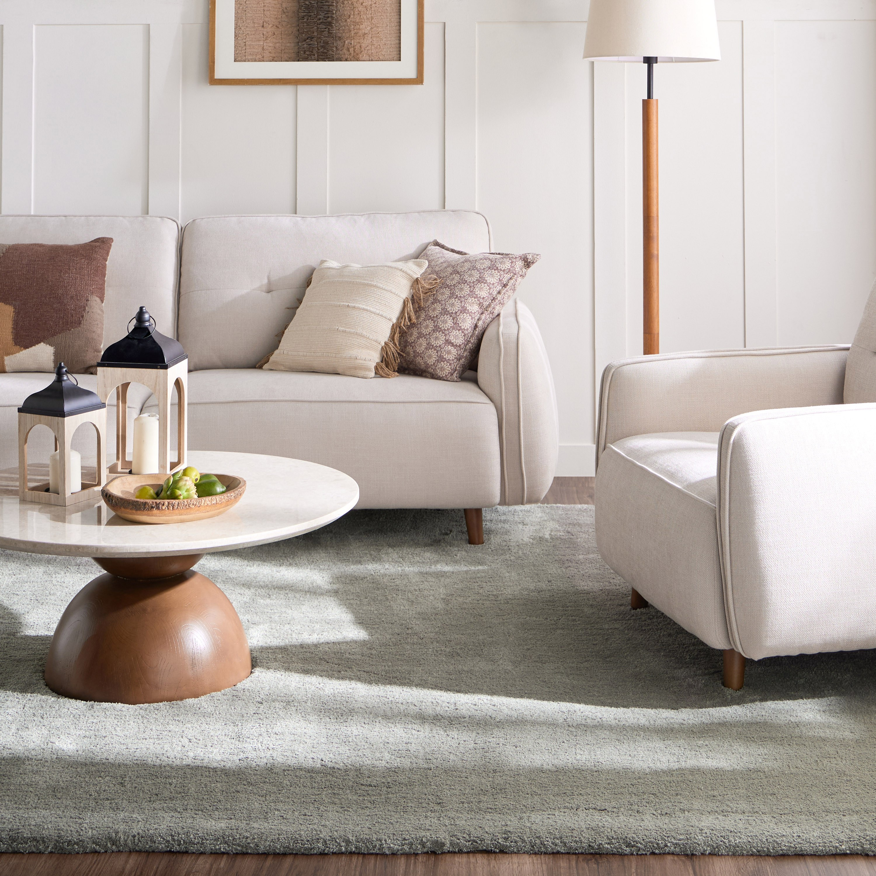 Viva Velvet Shaggy Rug - 200x290 cm-household-rugsandcarpets-rugs-image-5
