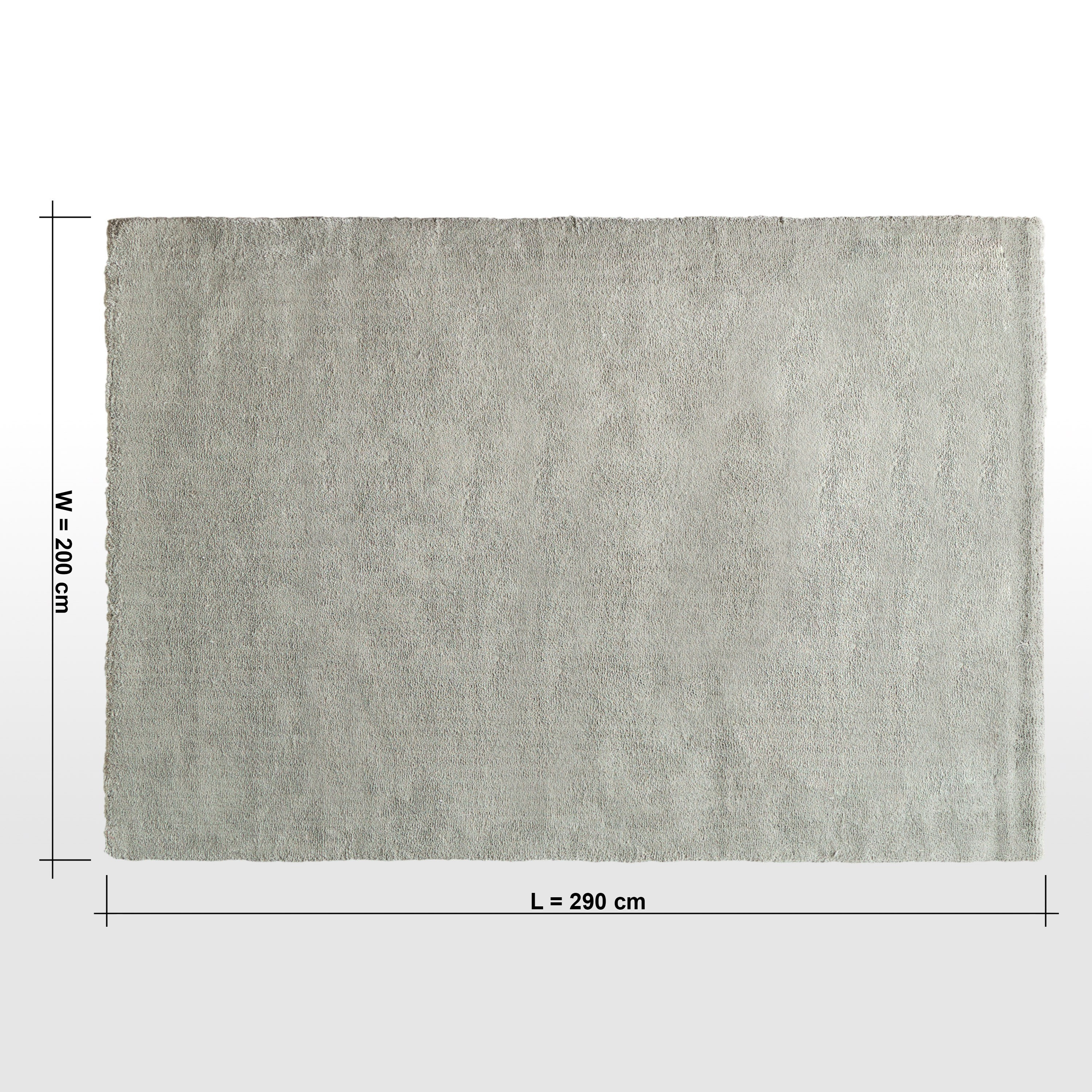 Viva Velvet Shaggy Rug - 200x290 cm-household-rugsandcarpets-rugs-image-6