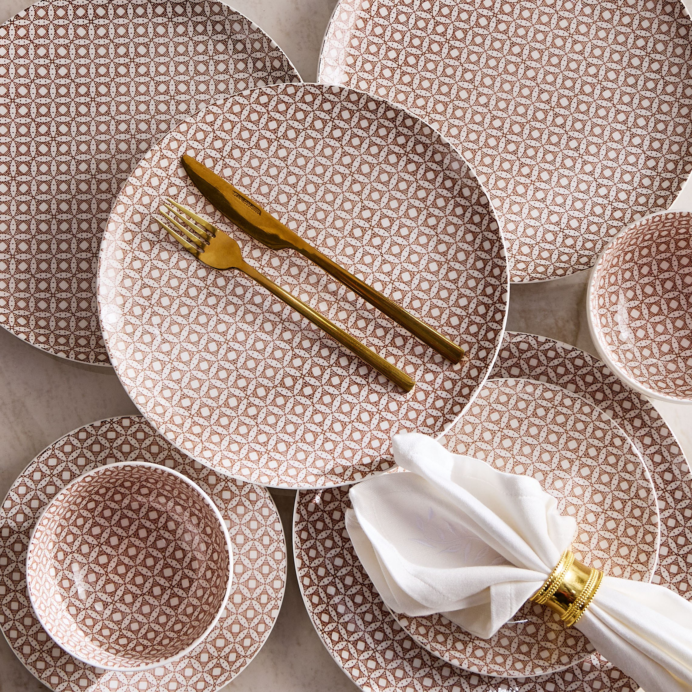 Riverside Service De Table 12 Pièces Pour 4 Personnes – Assiettes Et Bols Faits à La Main En Céramique – Passe Au Micro-ondes Et Au Lave-vaisselle – Vert Sauge