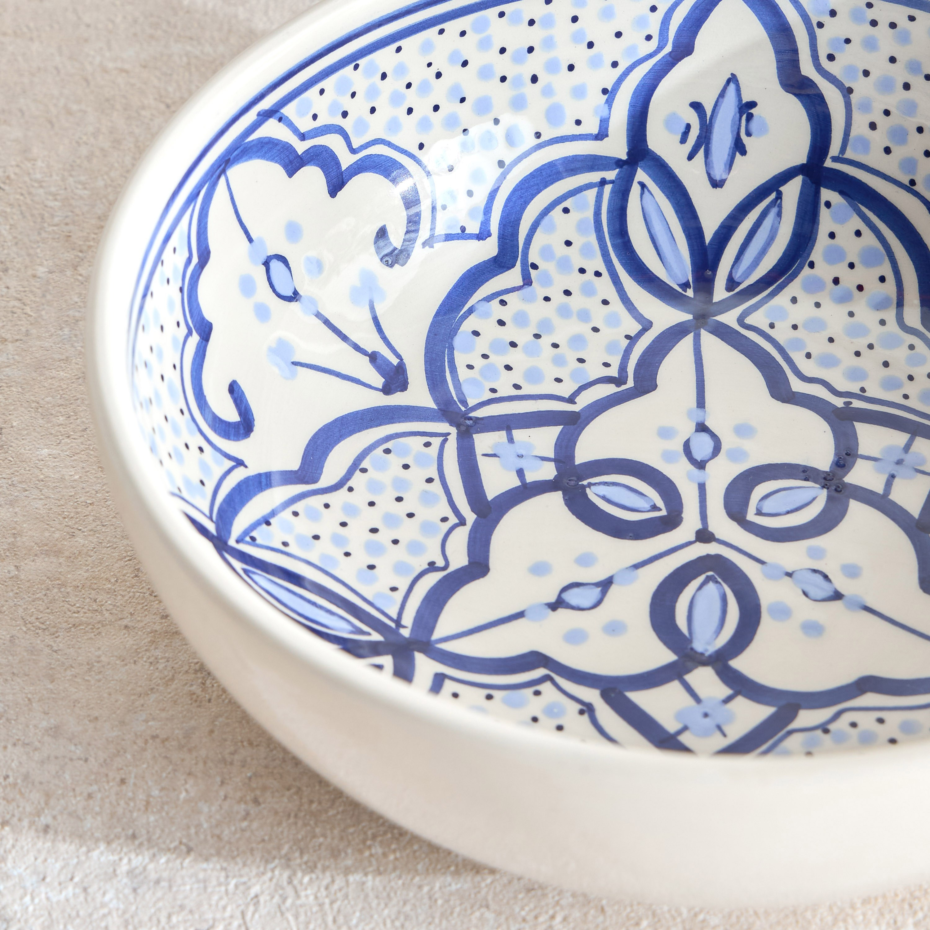 وعاء تقديم خزف - ليال - 19 سم-household-dining-dinnerware-bowls-image-2
