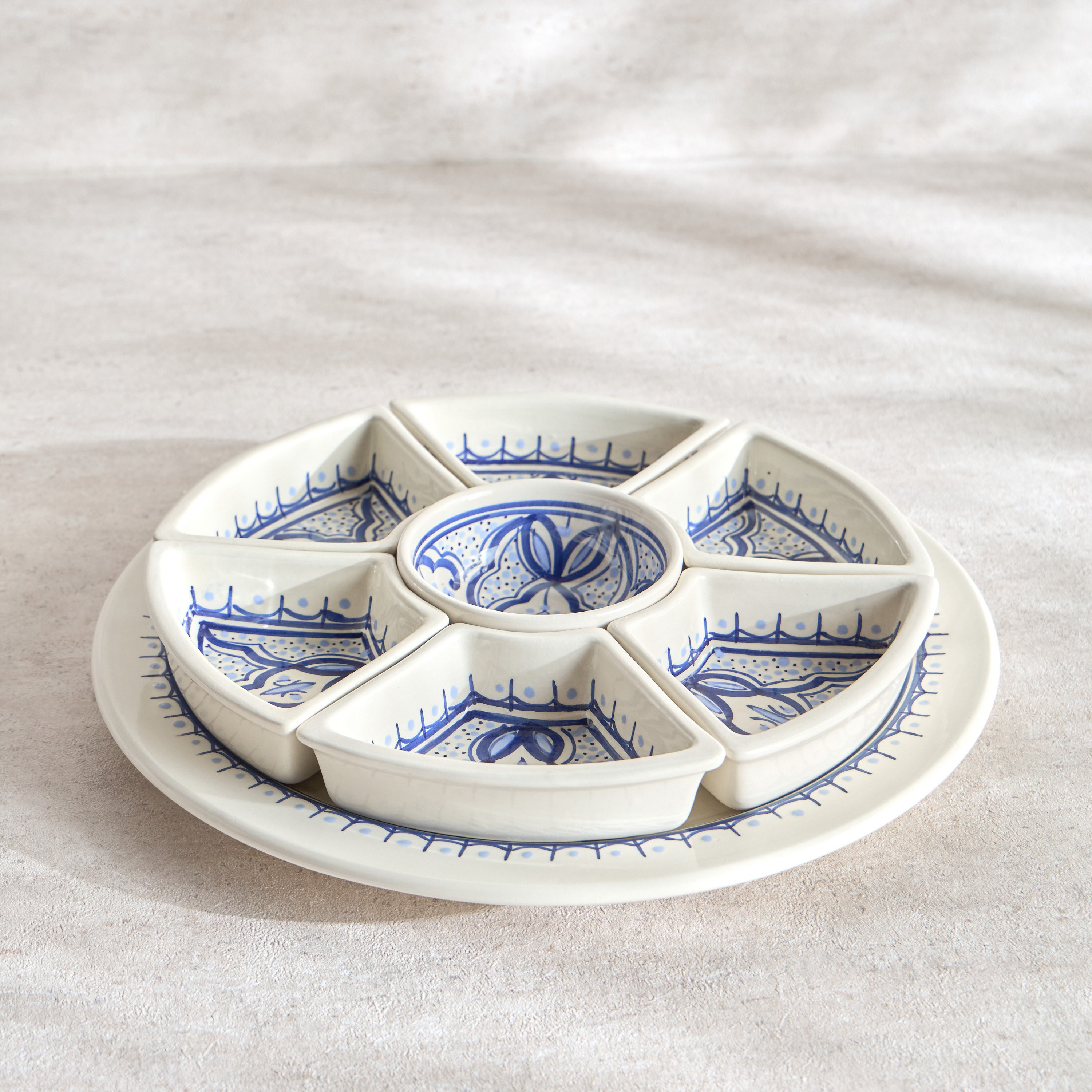 Layal 8-Piece Stoneware Serving Set