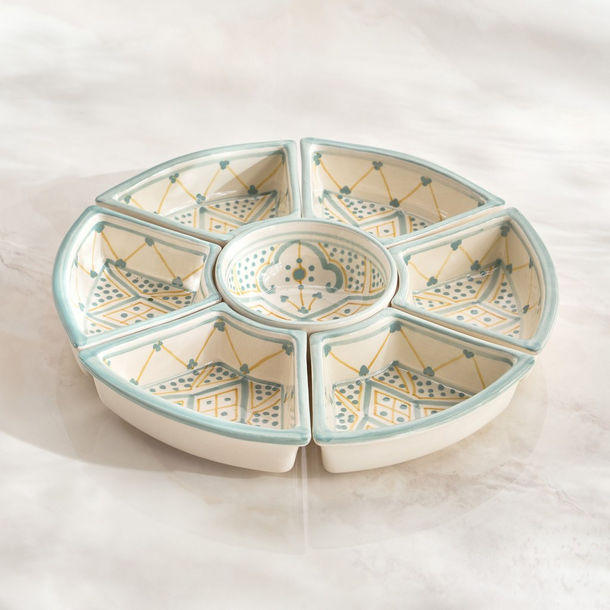Shams Stoneware 7-Piece Chip and Dip Set-household-dining-dinnerware-dinnerwarecollections-image-1