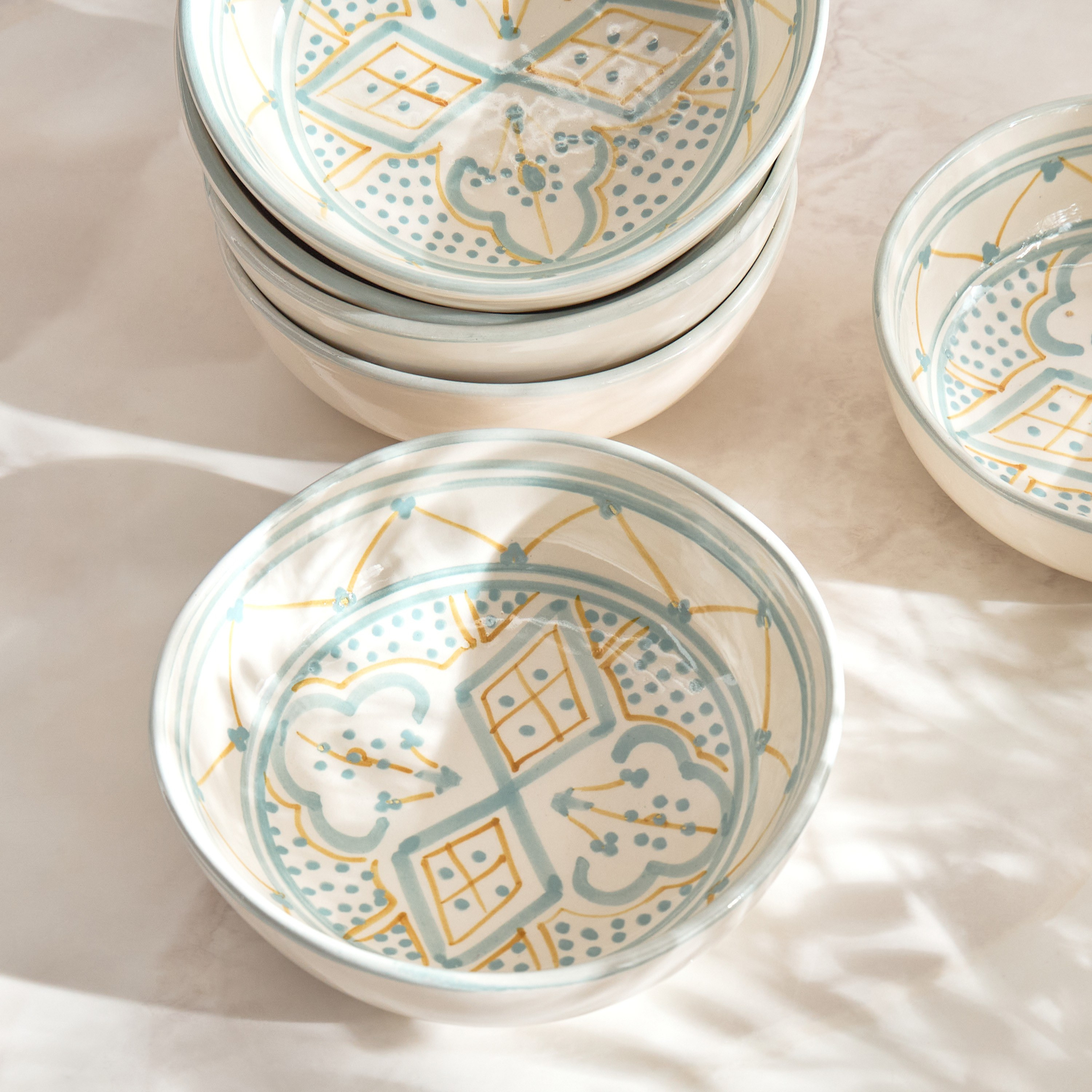 Shams Stoneware Cereal Bowl - 15 cm-household-dining-dinnerware-bowls-image-2
