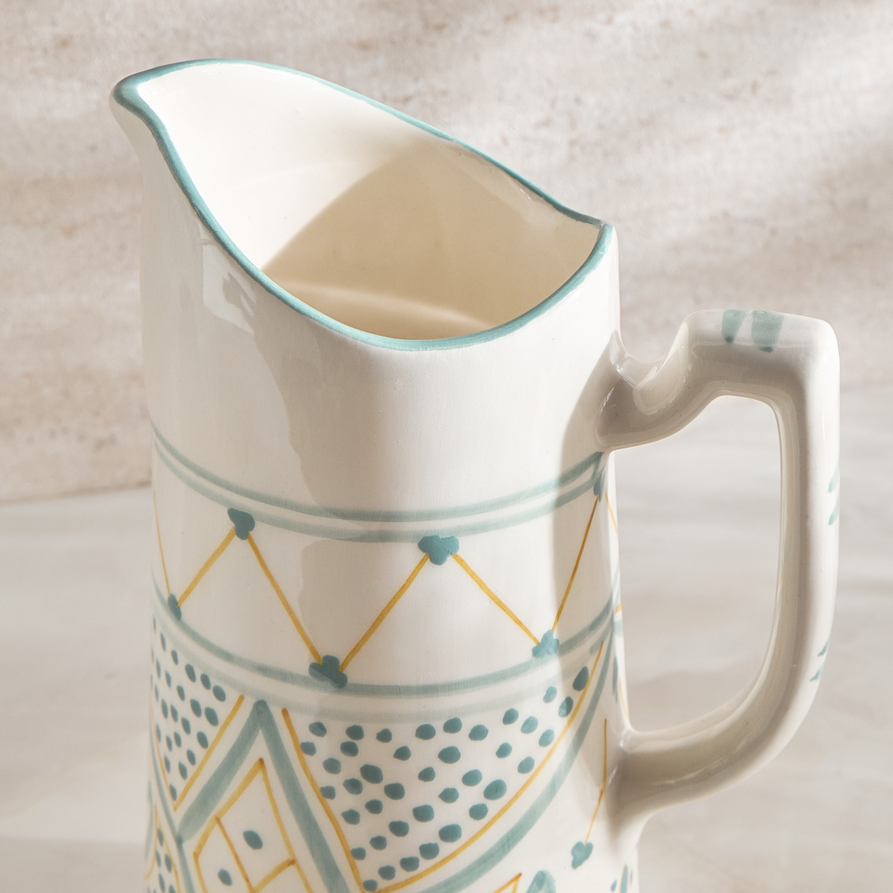 Shams Stoneware Jug - 1 L-household-dining-dinnerware-dinnerwarecollections-image-2