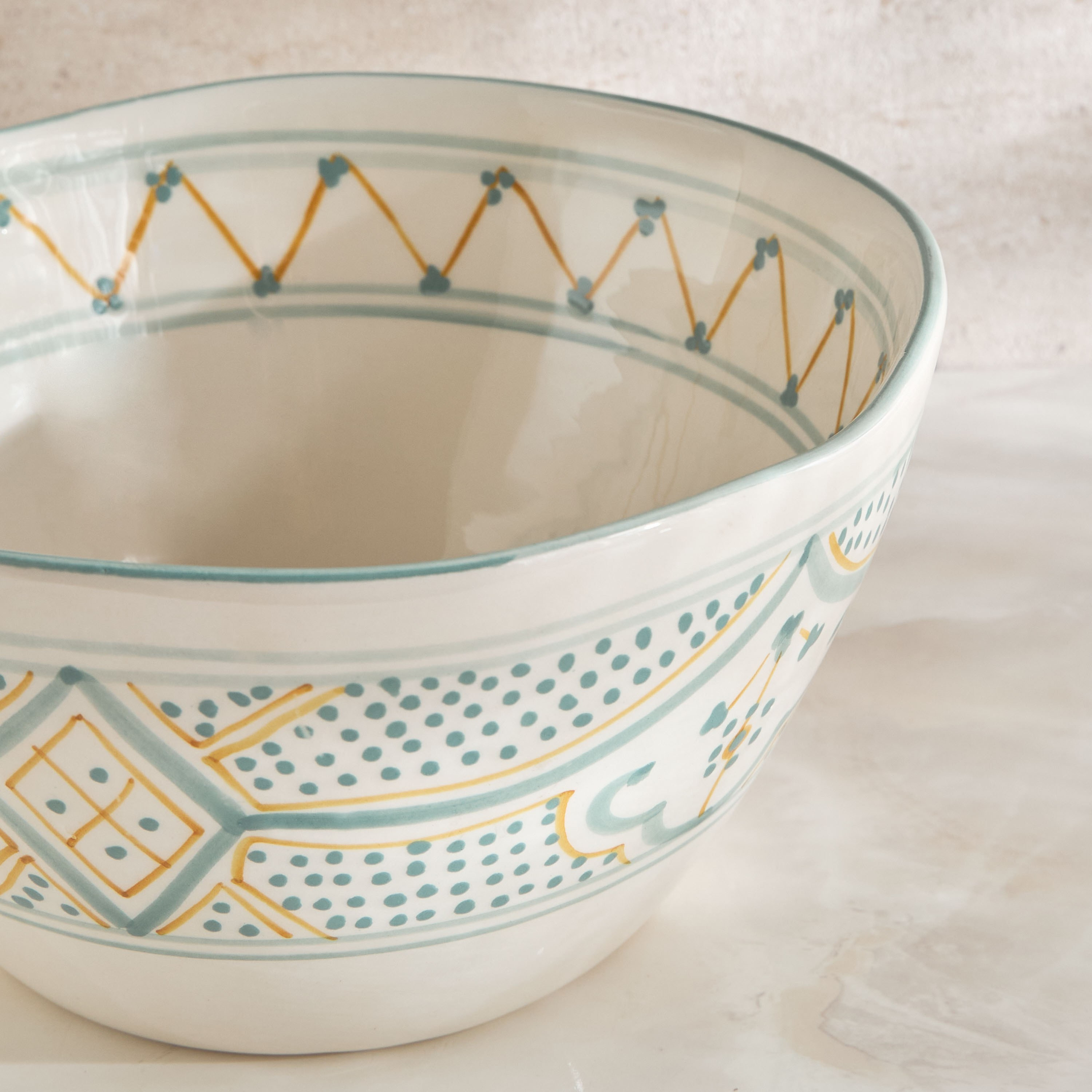 وعاء تقديم خزف حجري - شمس - 25 سم-household-dining-dinnerware-bowls-image-2