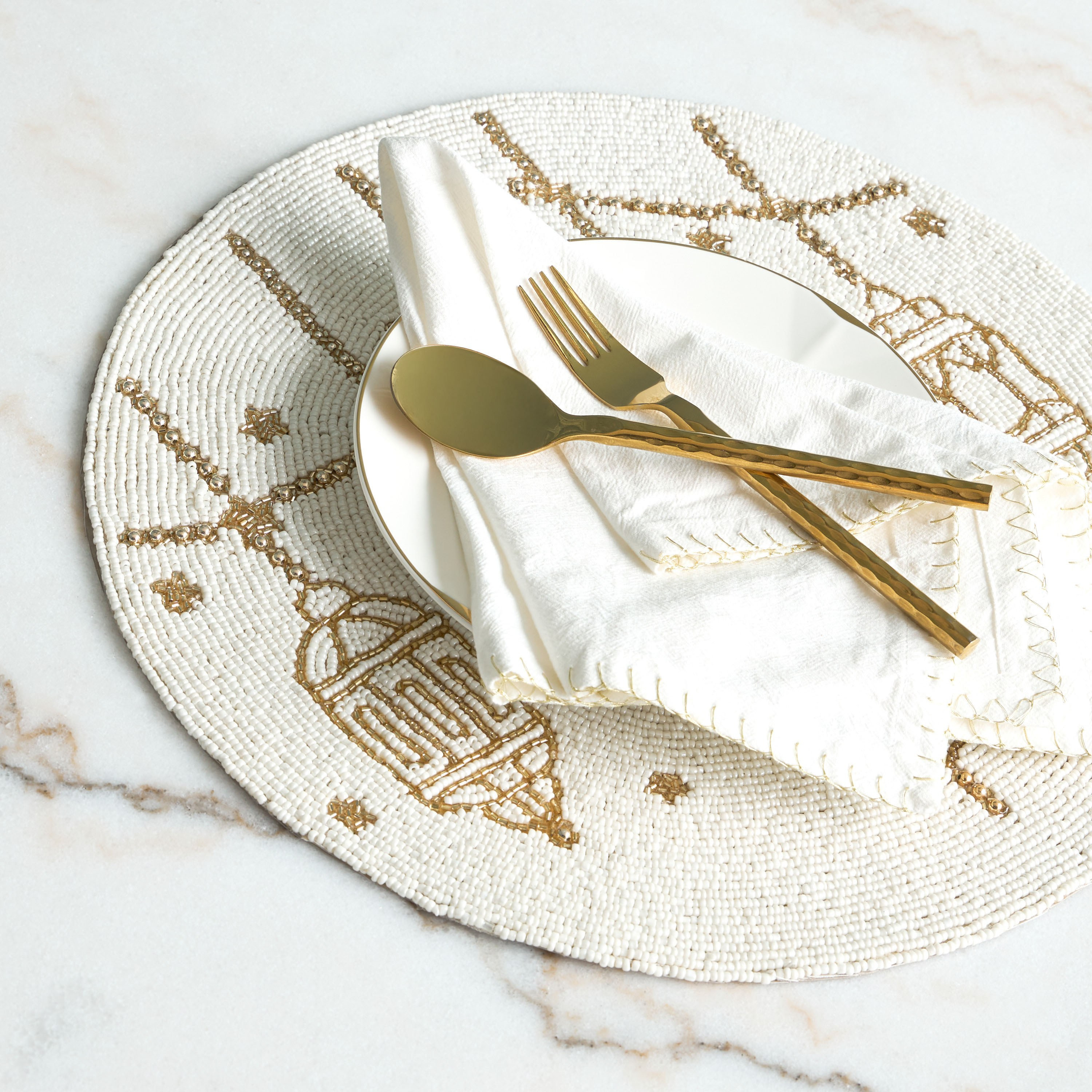 لبادة صحون  قطعة واحدة - ليلى-household-dining-tablelinen-placemats-image-3