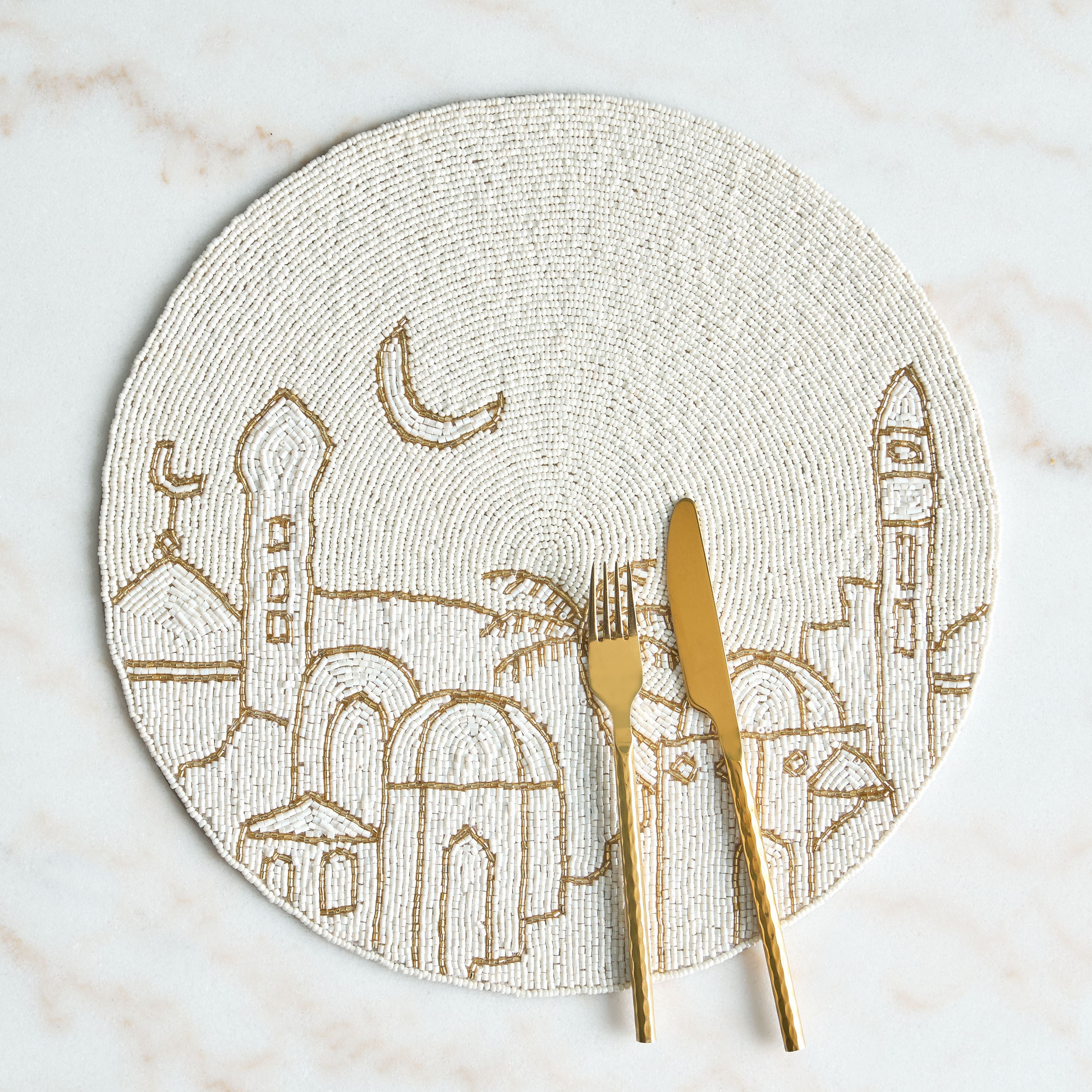 Firdaus 1-Piece Placemat-household-dining-tablelinen-placemats-image-1