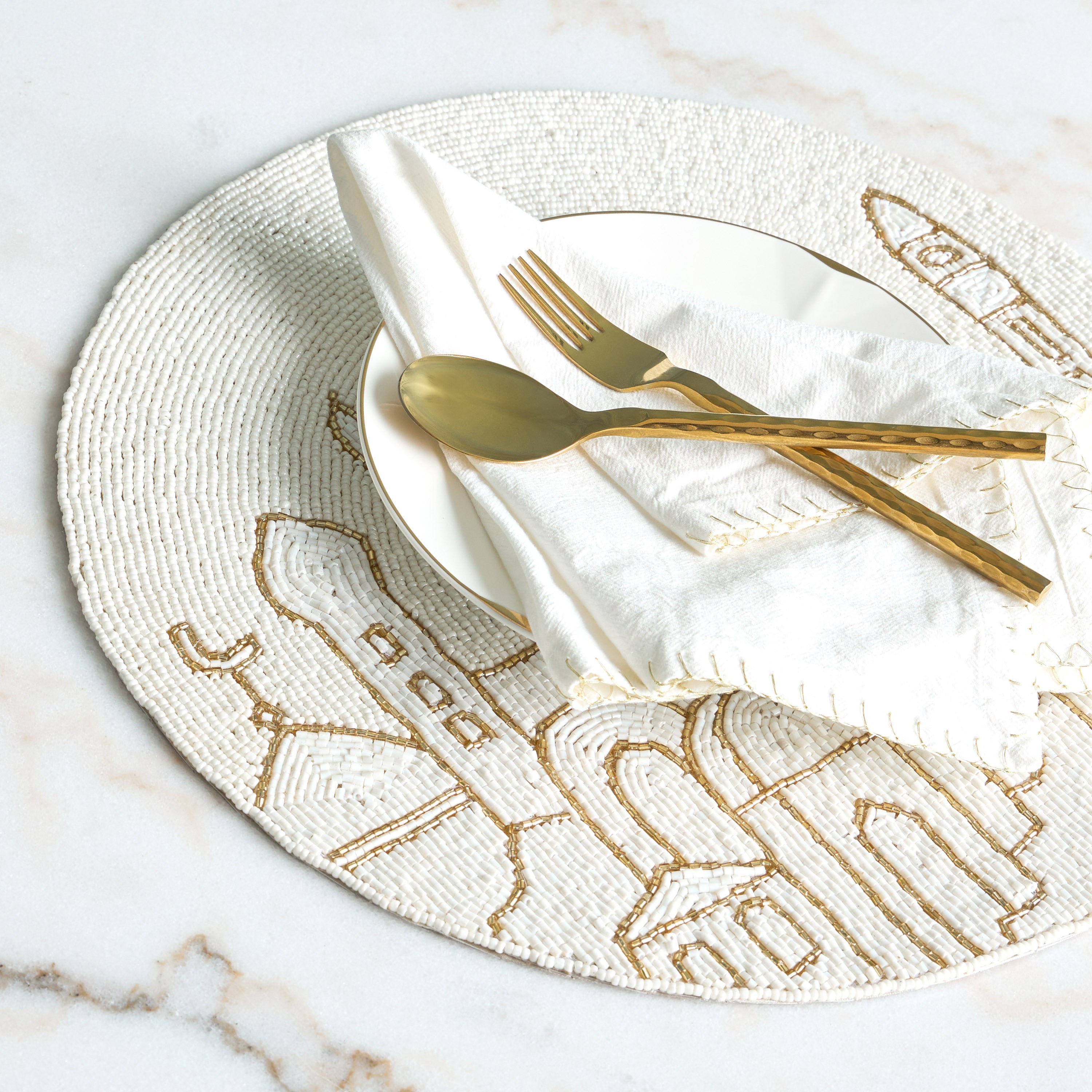 Firdaus 1-Piece Placemat-household-dining-tablelinen-placemats-image-3