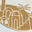 لبادة صحون قطعة واحدة -  فردوس-household-dining-tablelinen-placemats-image-2