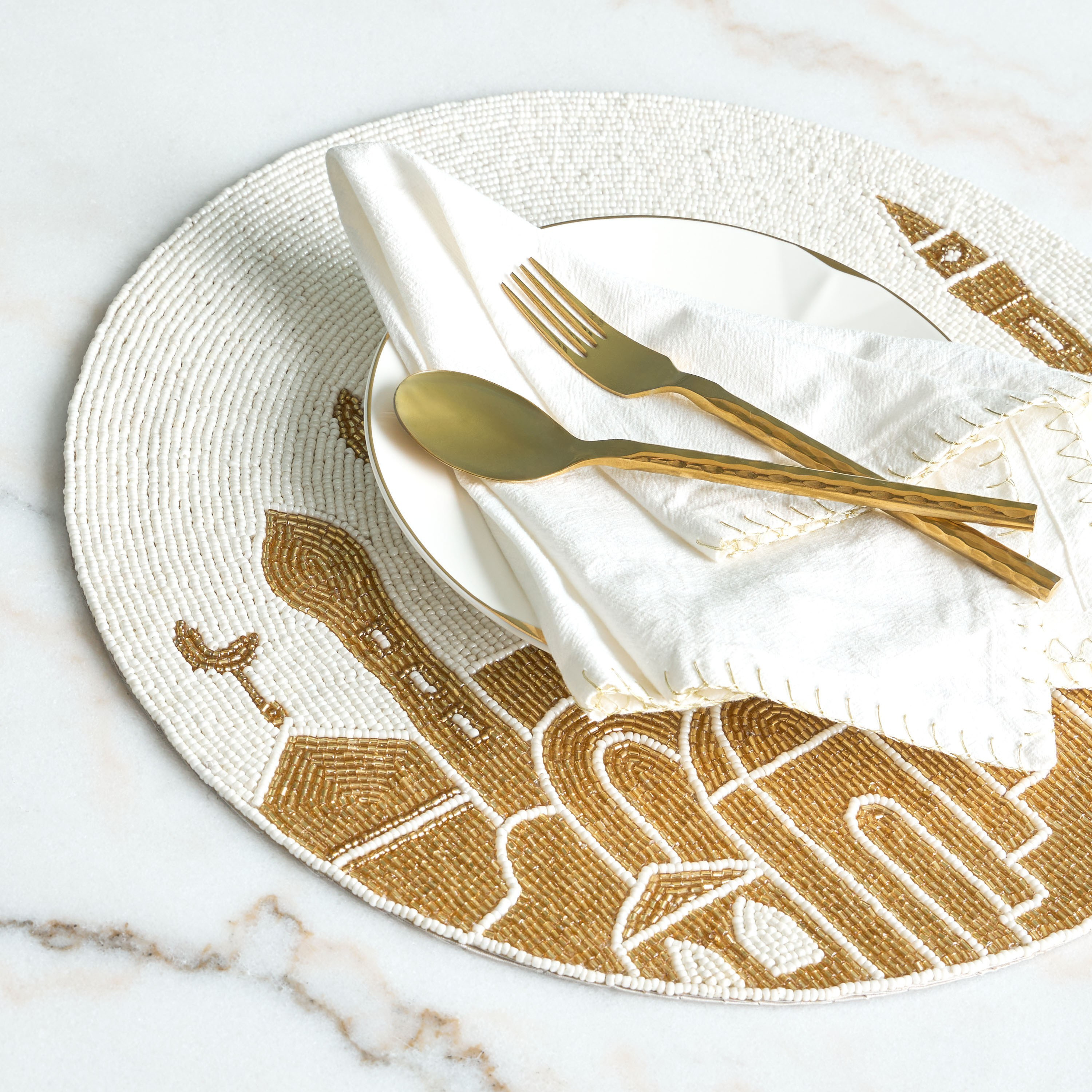 لبادة صحون قطعة واحدة -  فردوس-household-dining-tablelinen-placemats-image-3